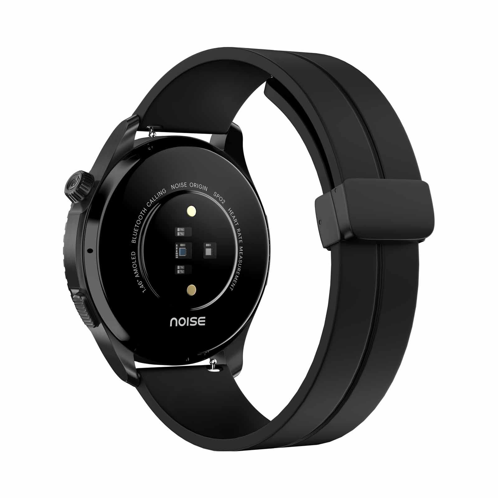 NOISE Origin Smartwatch - Jet Black WRB-SW-ORIGIN-STD-GMTL_BLK-image 8