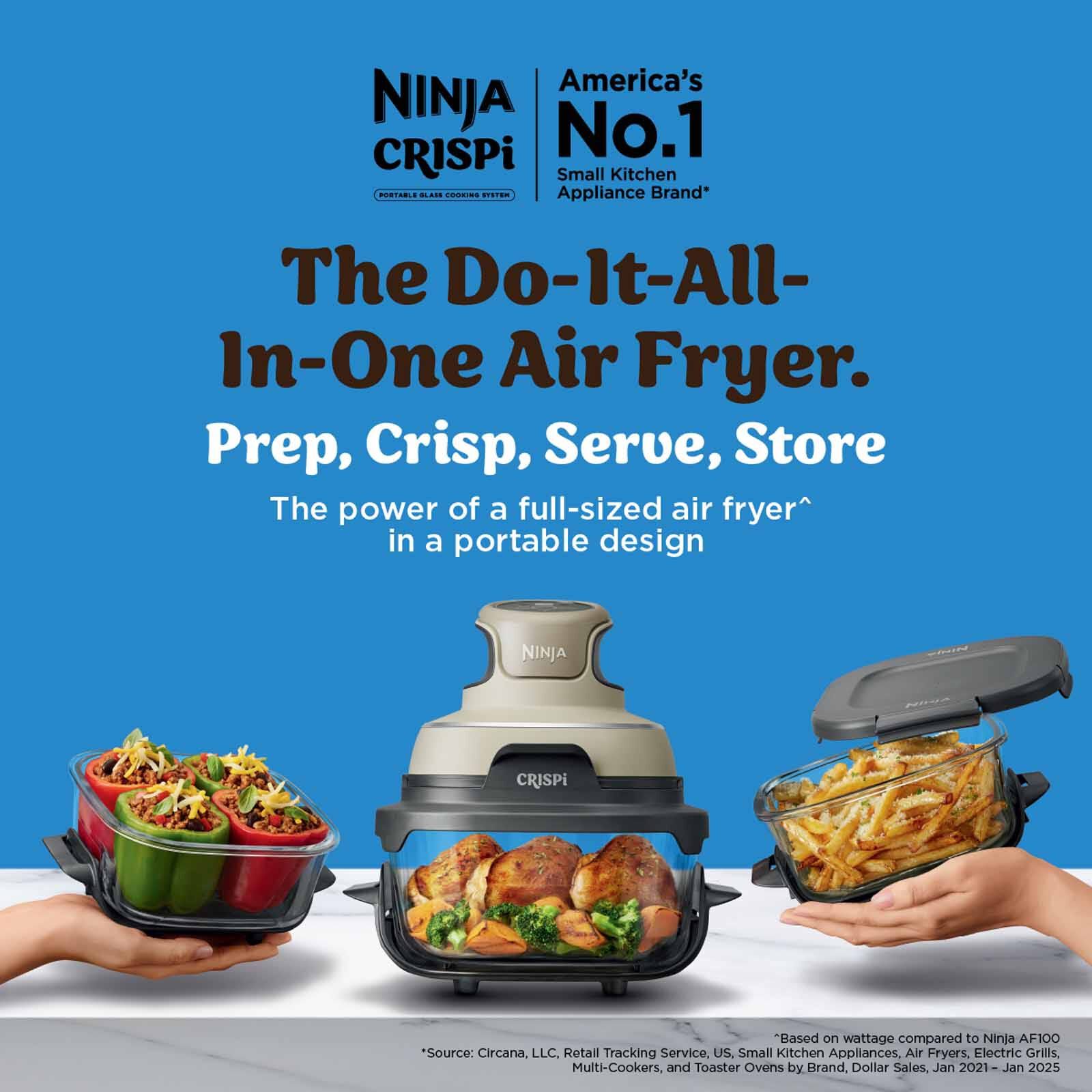NINJA Crispi Portable Air Fryer (3.8l) - Stone FN101SMST