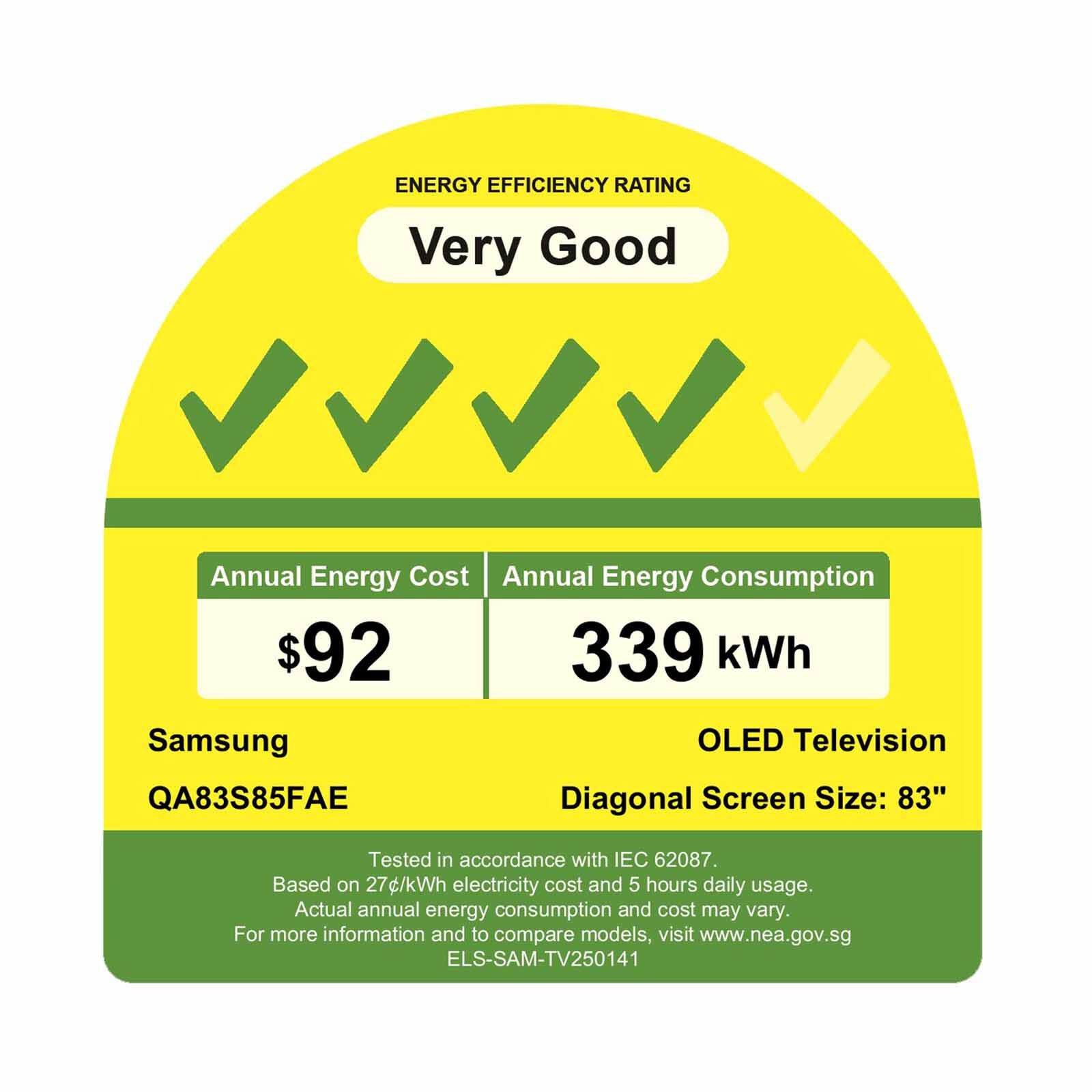 SAMSUNG 83 In Uhd 4k Oled Smart Tv QA83S85FAEXXS-image 5