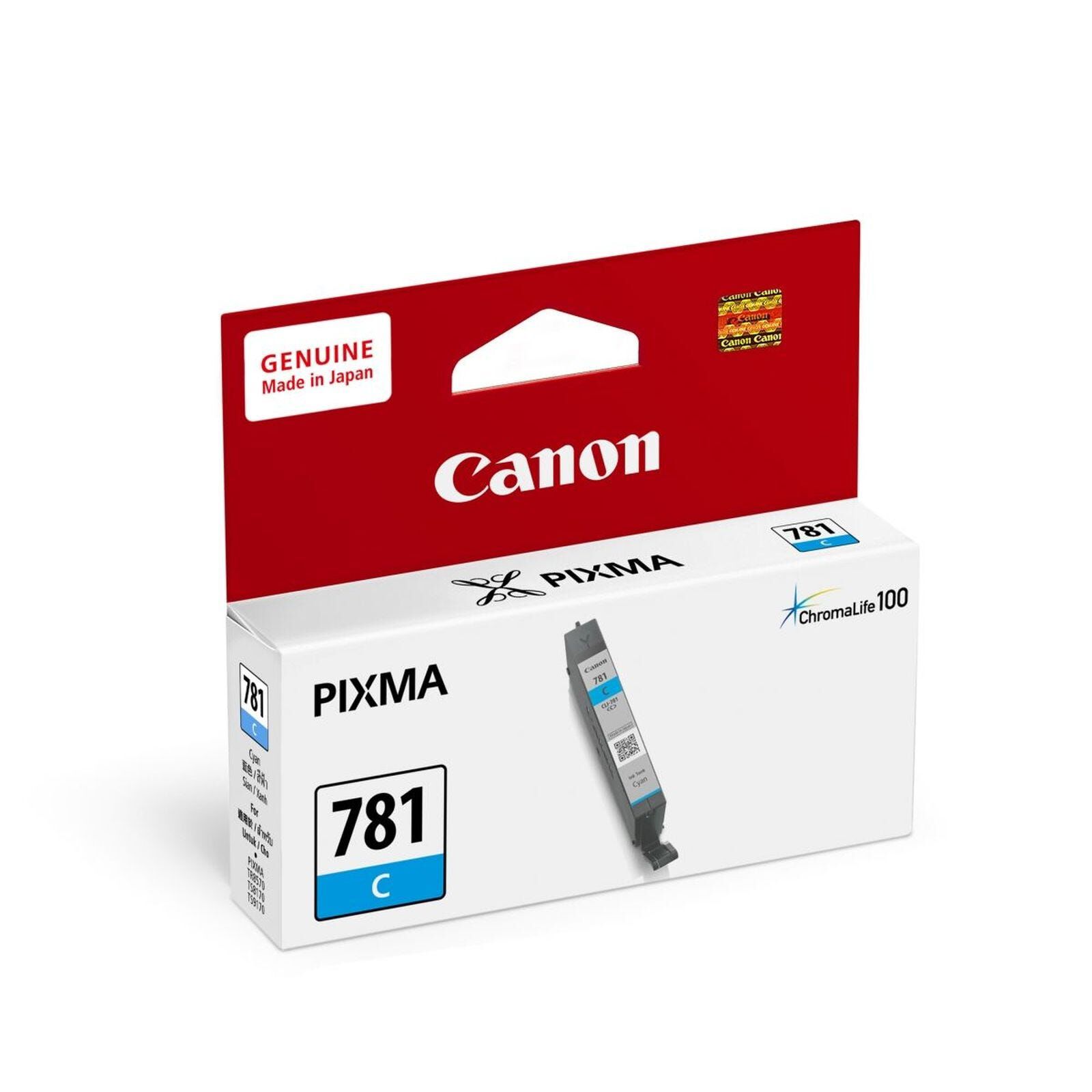 CANON Cyan Inkjet Cartridges CLI-781 C-image null