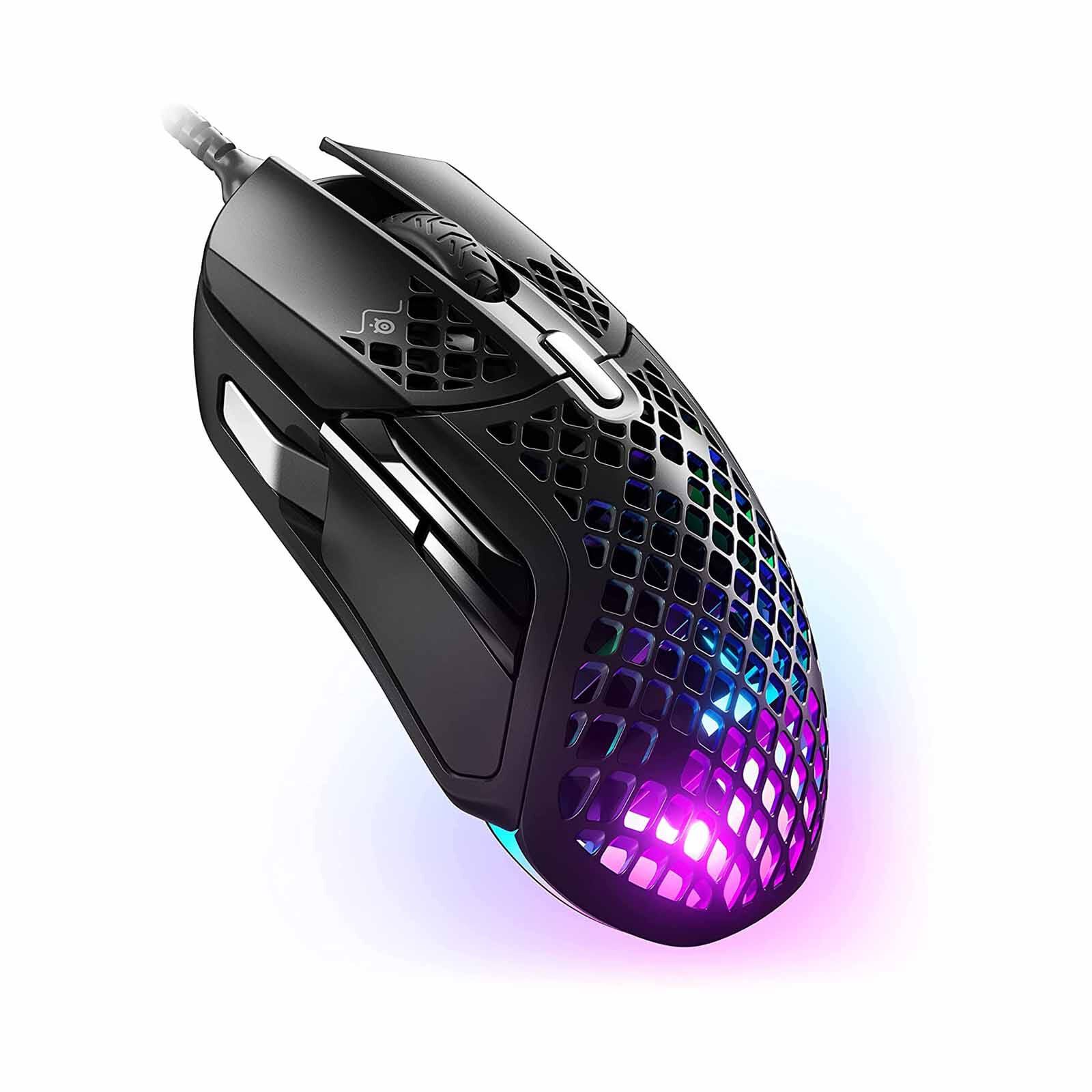 STEELSERIE Wired, Ultralight Multi Gaming Mouse AEROX 5 WIRED BLACK