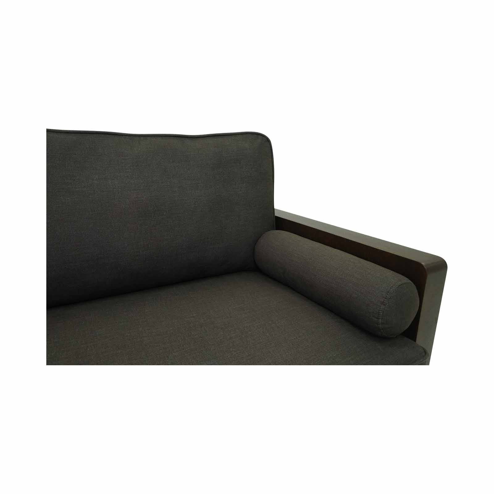 MUZE 3 Seater Sofa (fab) Cocoa BRIDGET-image 7