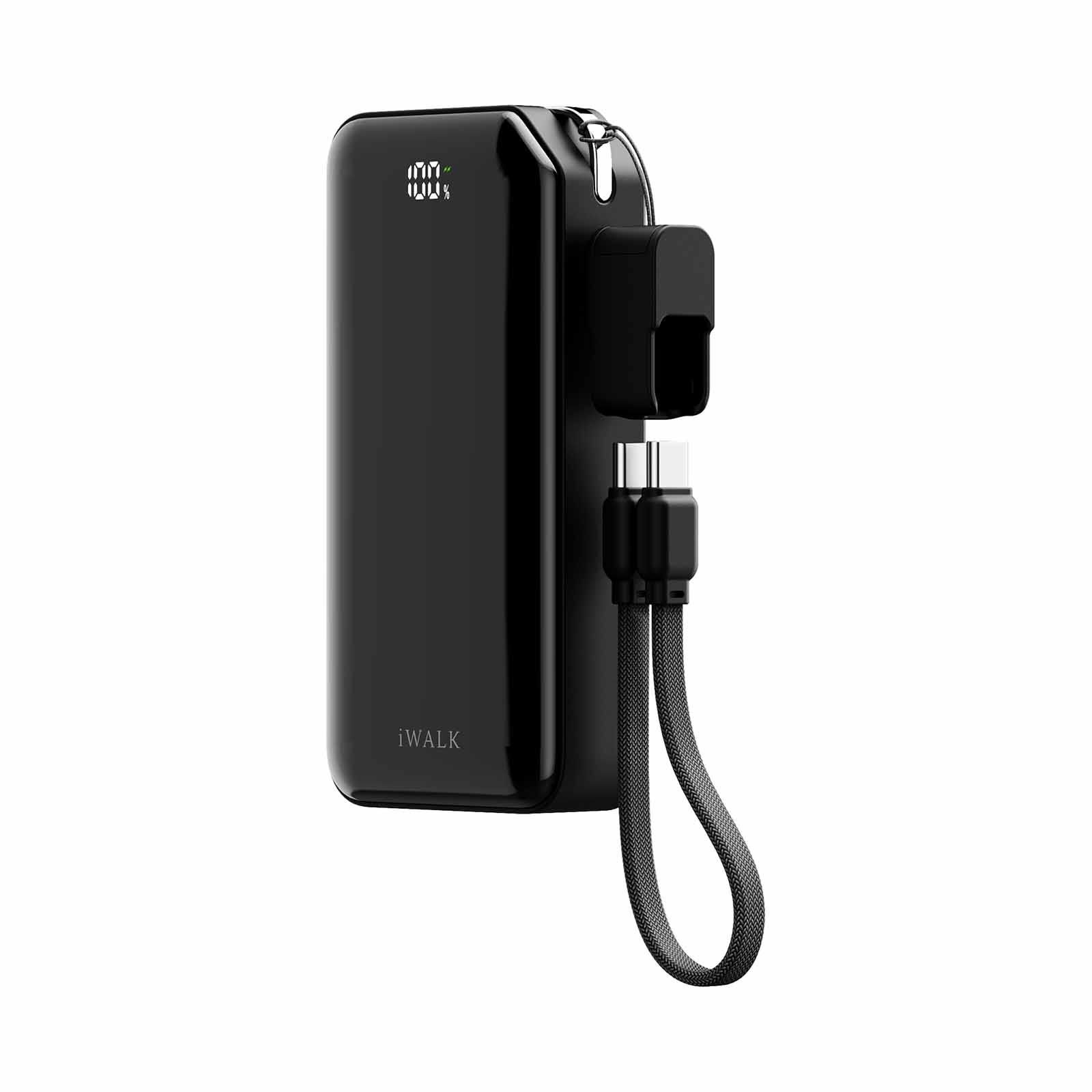 IWALK Macrogo 10000mah 30w Portable Charger With Stand Black UBM001-001A-image 13