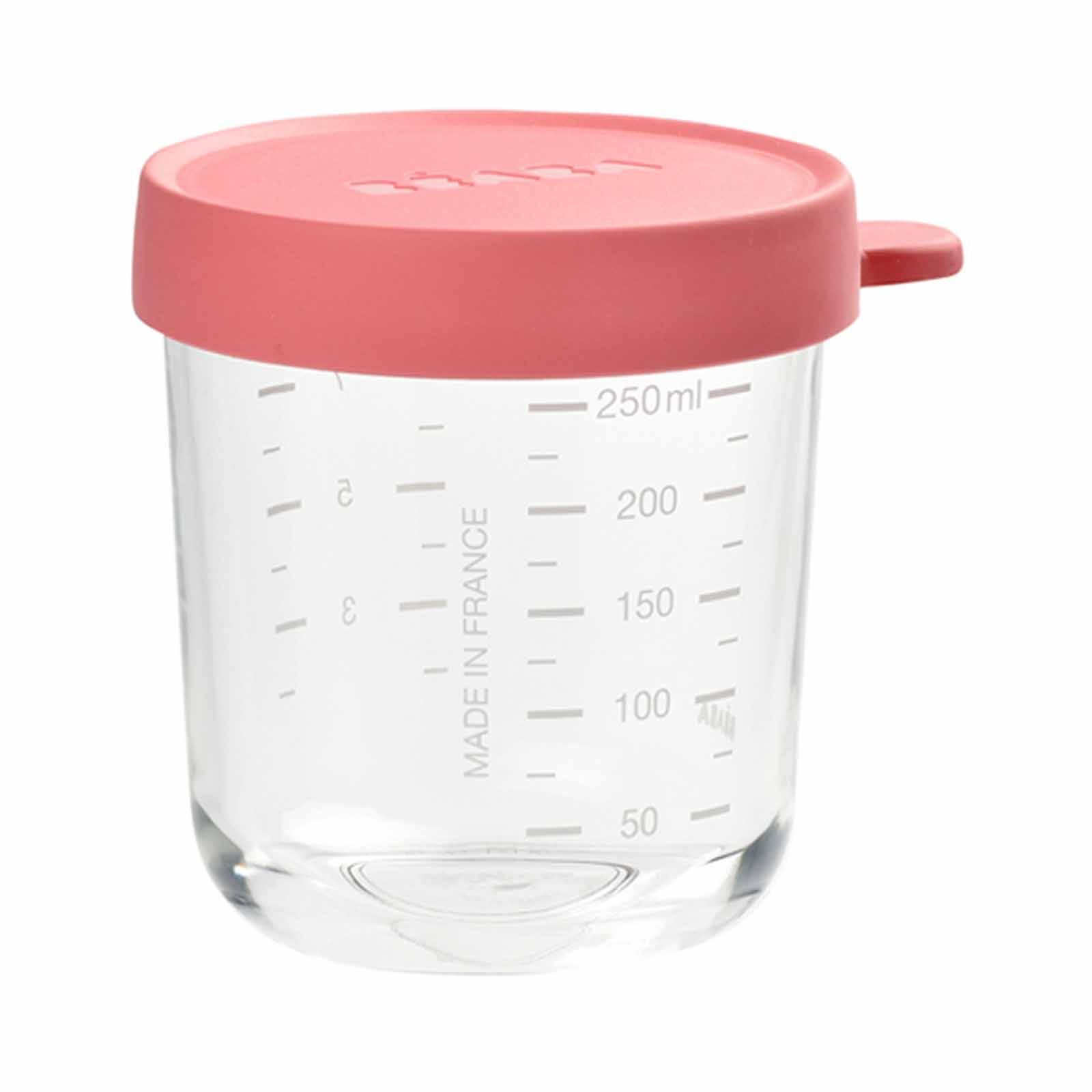 BEABA Jar 250ml - Pink (online) SUPERIOR GLASS-image 1