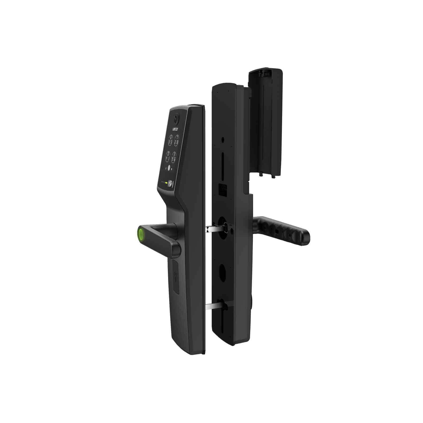 LOCKLY Vision Lux Mortise Edition Matte Black PGD898BFMB-image 3