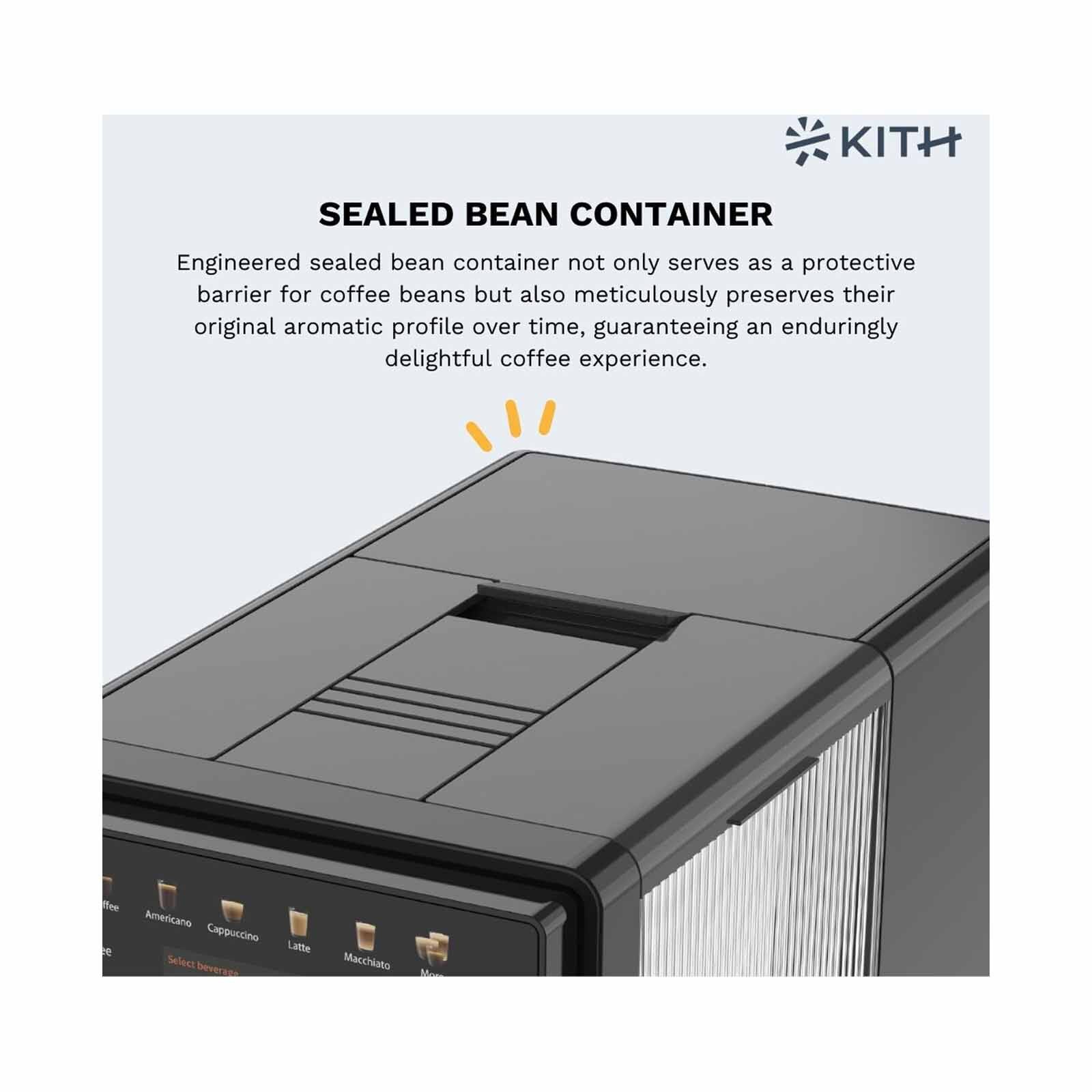 KITH Mia Fully Auto Coffee Machine With Milk Carafe (black) FCM-TM-BK-image 6