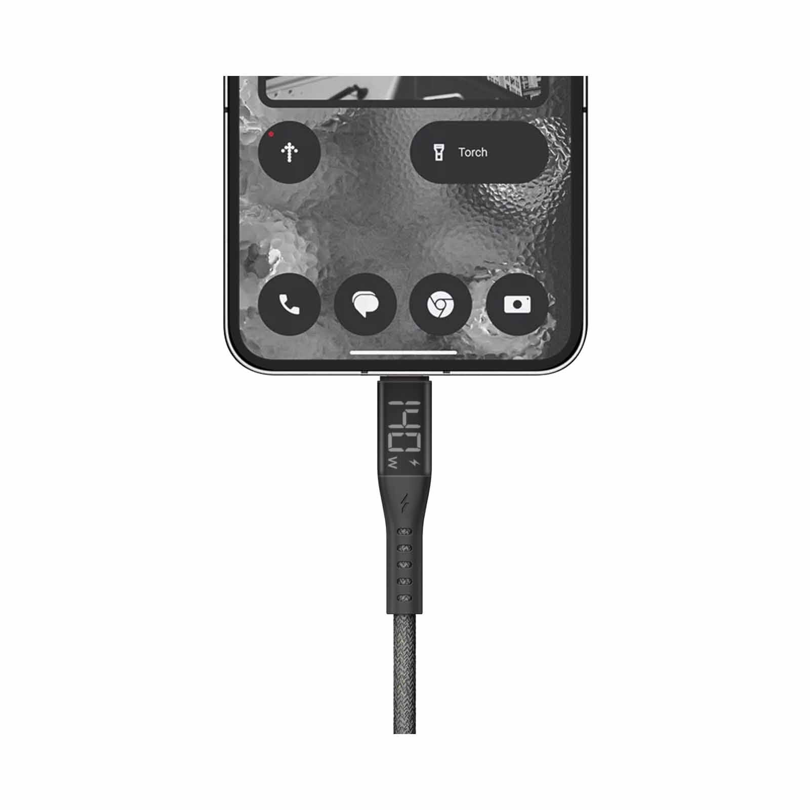 ENERGEA Flow C-c Display Cable 480mbps, 240w With Mct 1.5m -black CBL-DFLCC-BLK150M-image 4