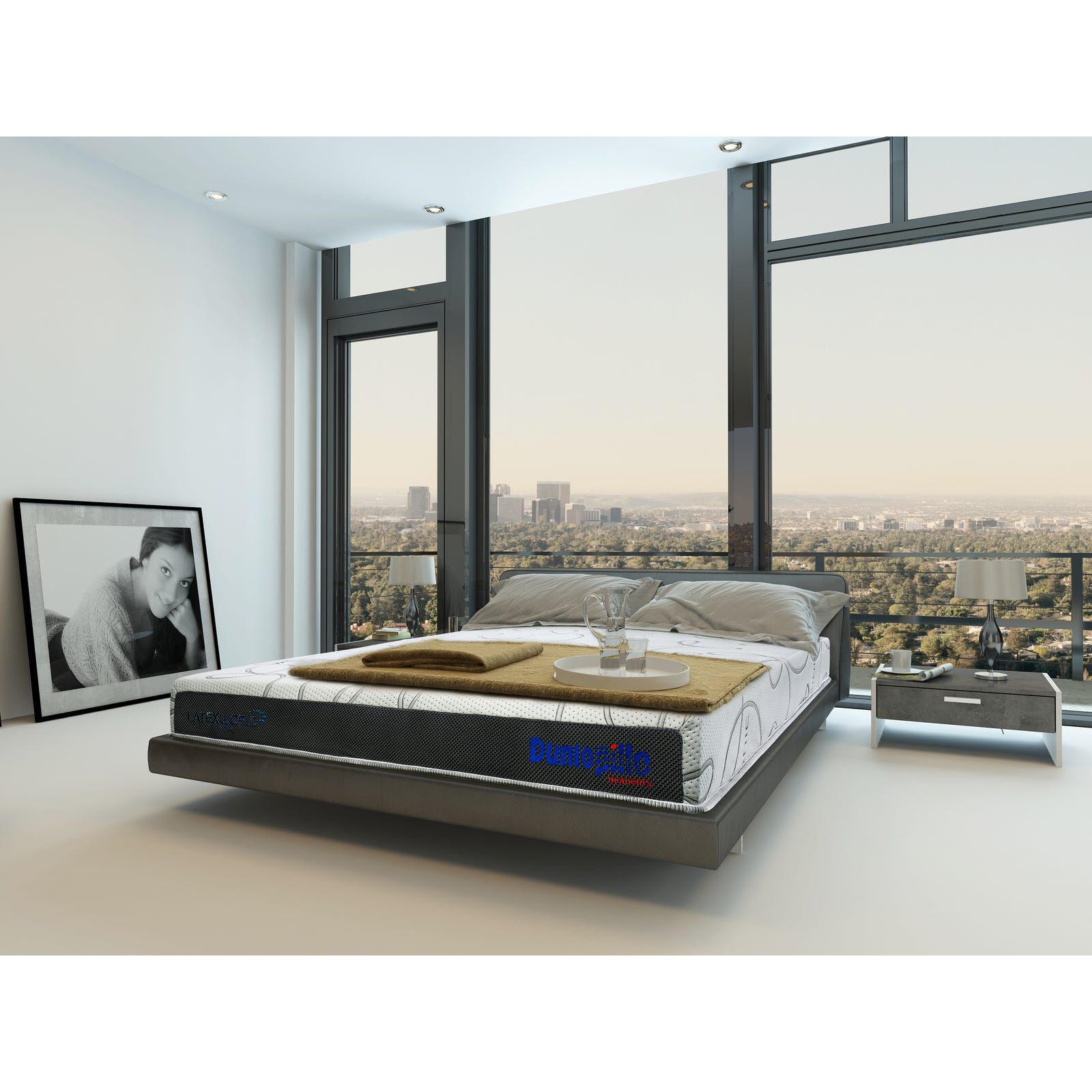 DUNLOPILLO King Size Mattress LATEX WORLD PURE-image null