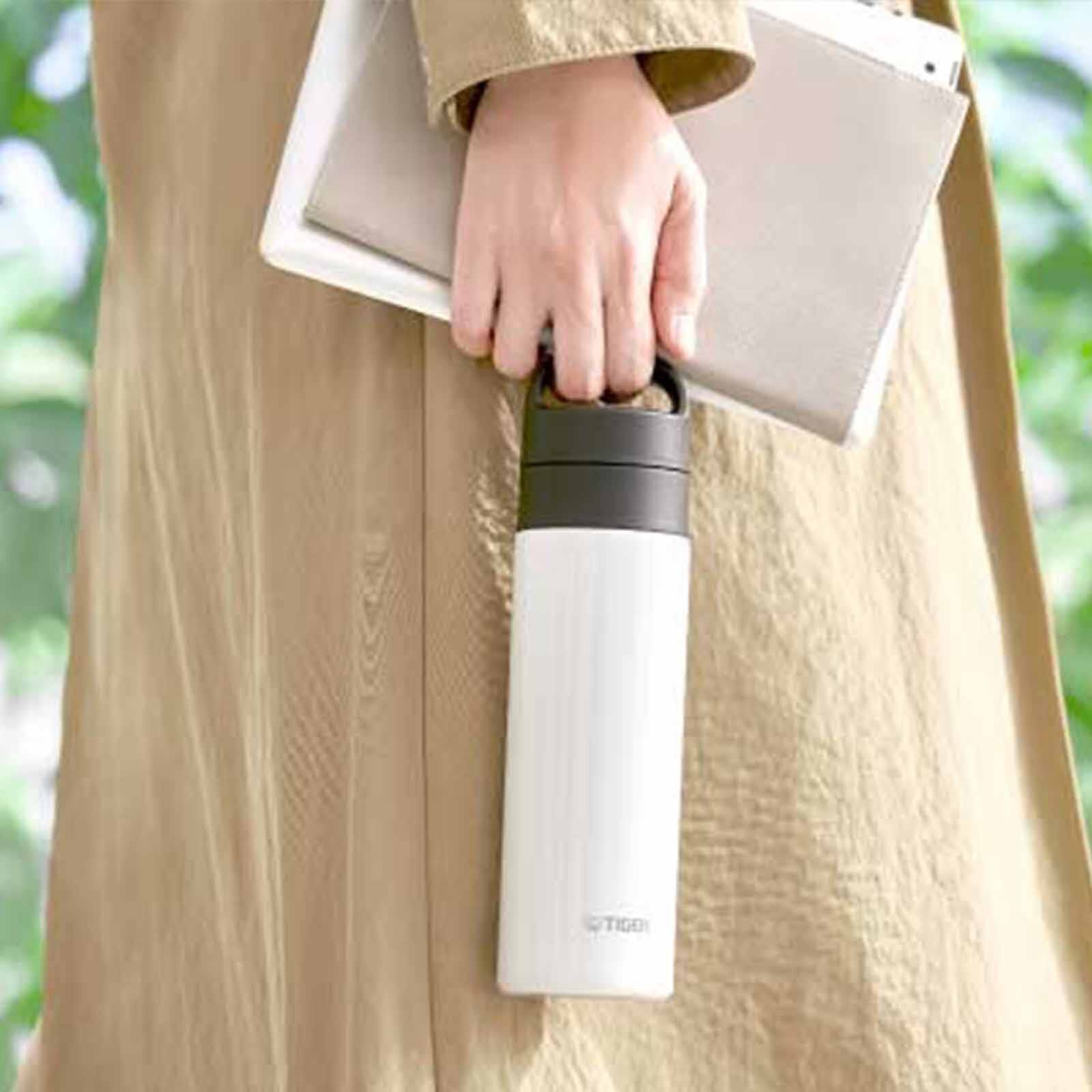 TIGER 0.6lt Vacuum Insulated Carbonated Bottle - Pearl Black MKB-T601 (KJ)-image 3