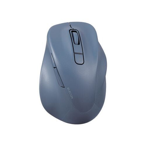 ELECOM Bluetooth 5 Button Santi Bacterial Silent Blue (m Sz) M-XGM30BBSKBU