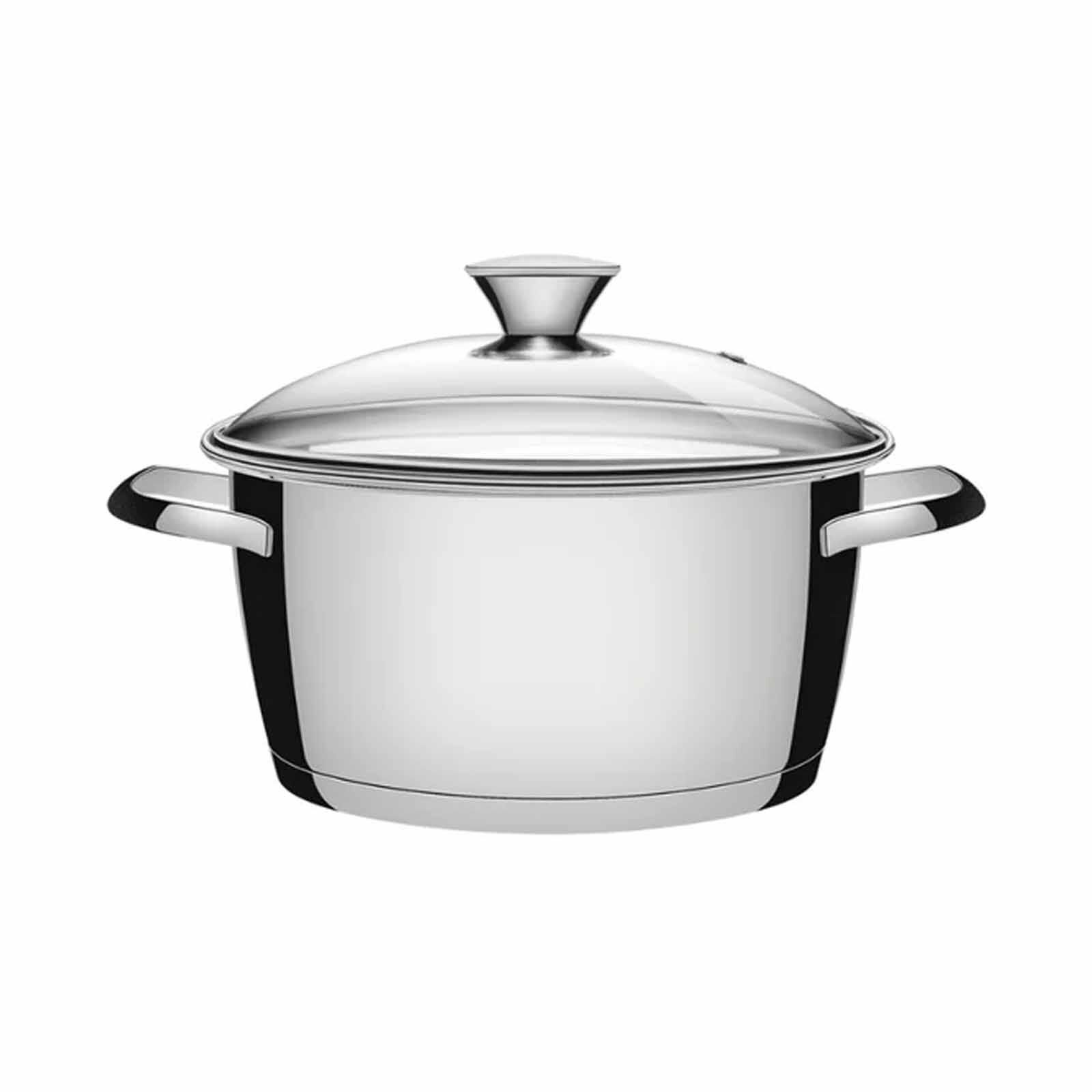 TRAMONTINA Allegra 20cm Stainless Steel Deep Casserole 62654204-image null
