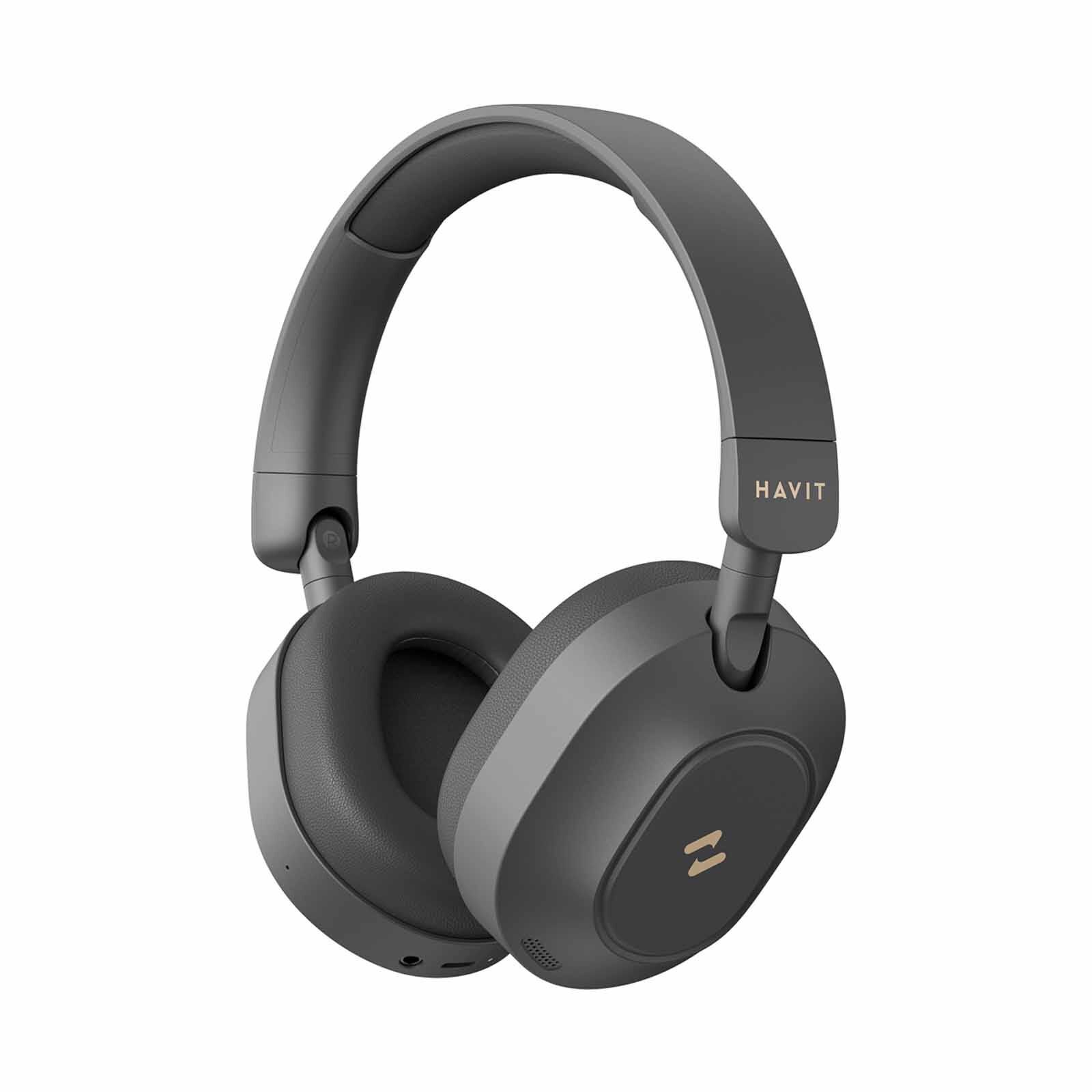 HAVIT Active Noise Cancelling Bt Headphone Hd Audio HVBT-H668BT-BK