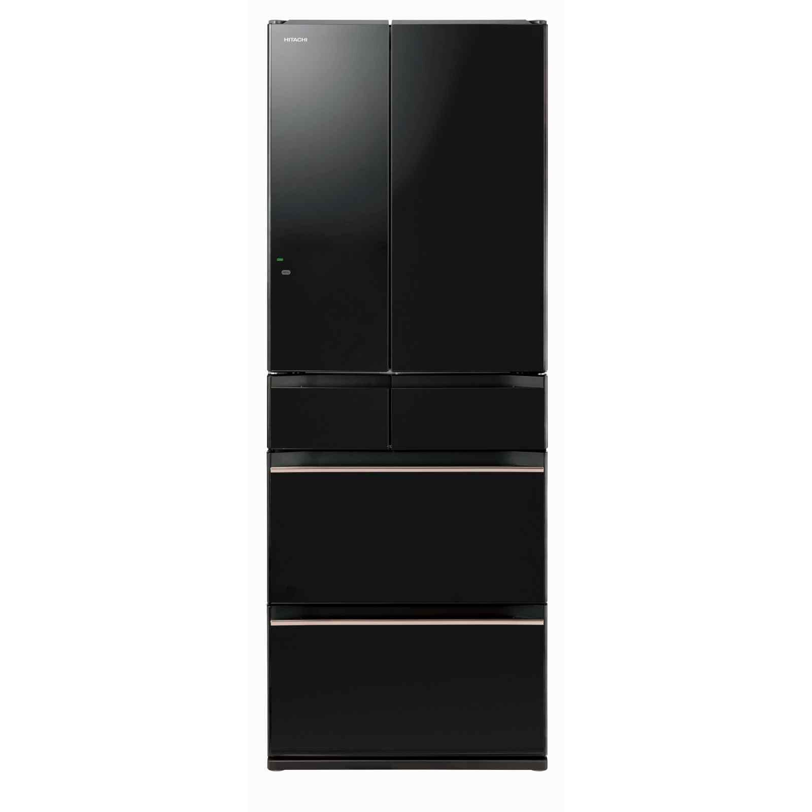 HITACHI Multi Door Fridge (net 461l) Made In Japan R-HW610NS-XK-image 1