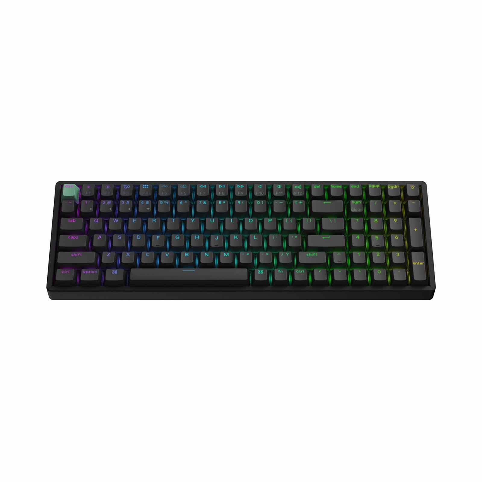 KEYCHRON K4 He Wireless Magnetic Switch Custom Keyboard, 96% 104 Key, Black Full Assembled, Rgb, Hot-swap, Ha KYCN-K4H-J1-image 6