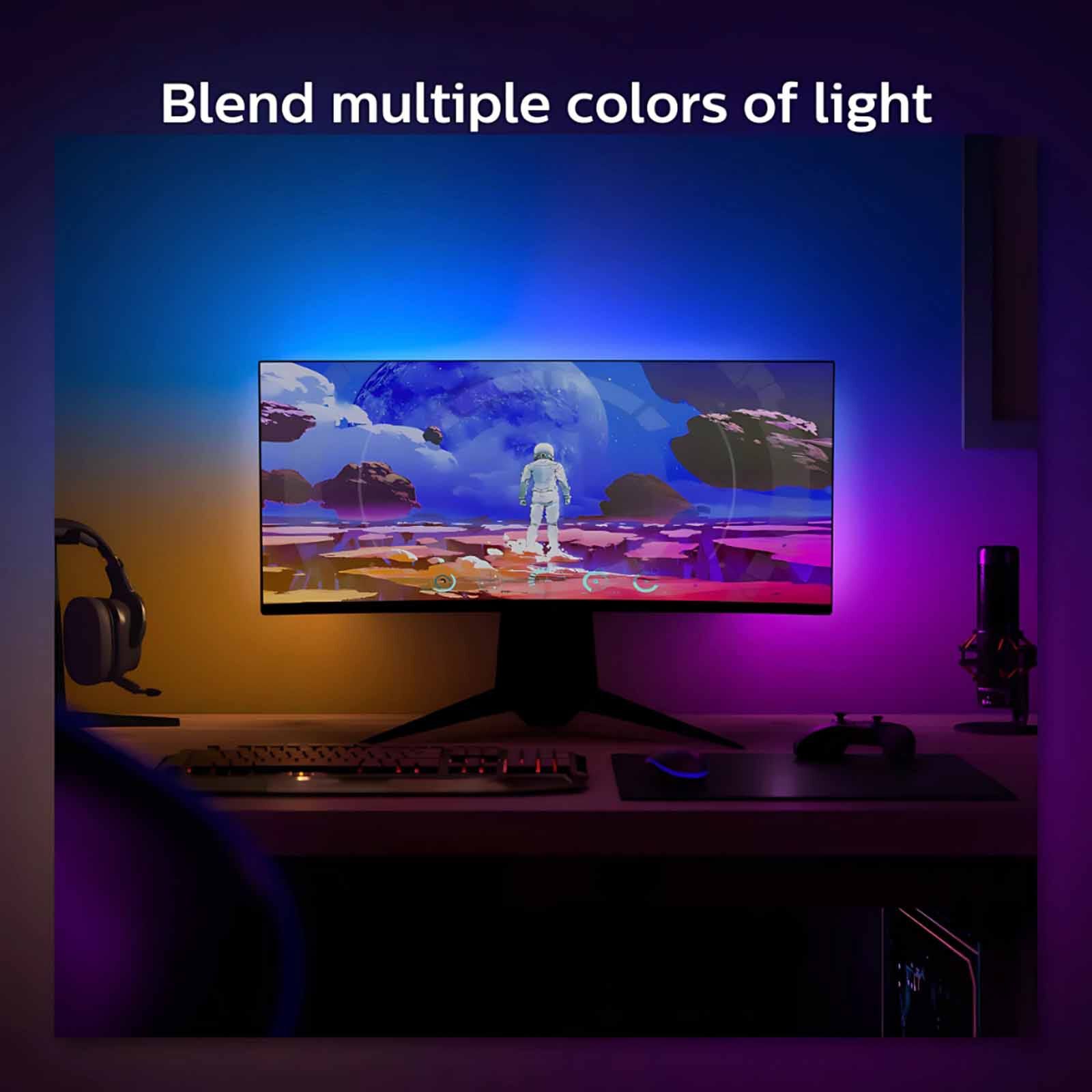 PHILIPS HU Play Gradient Lightstrip For Pc 24-27 Inch 929003498505-image 7