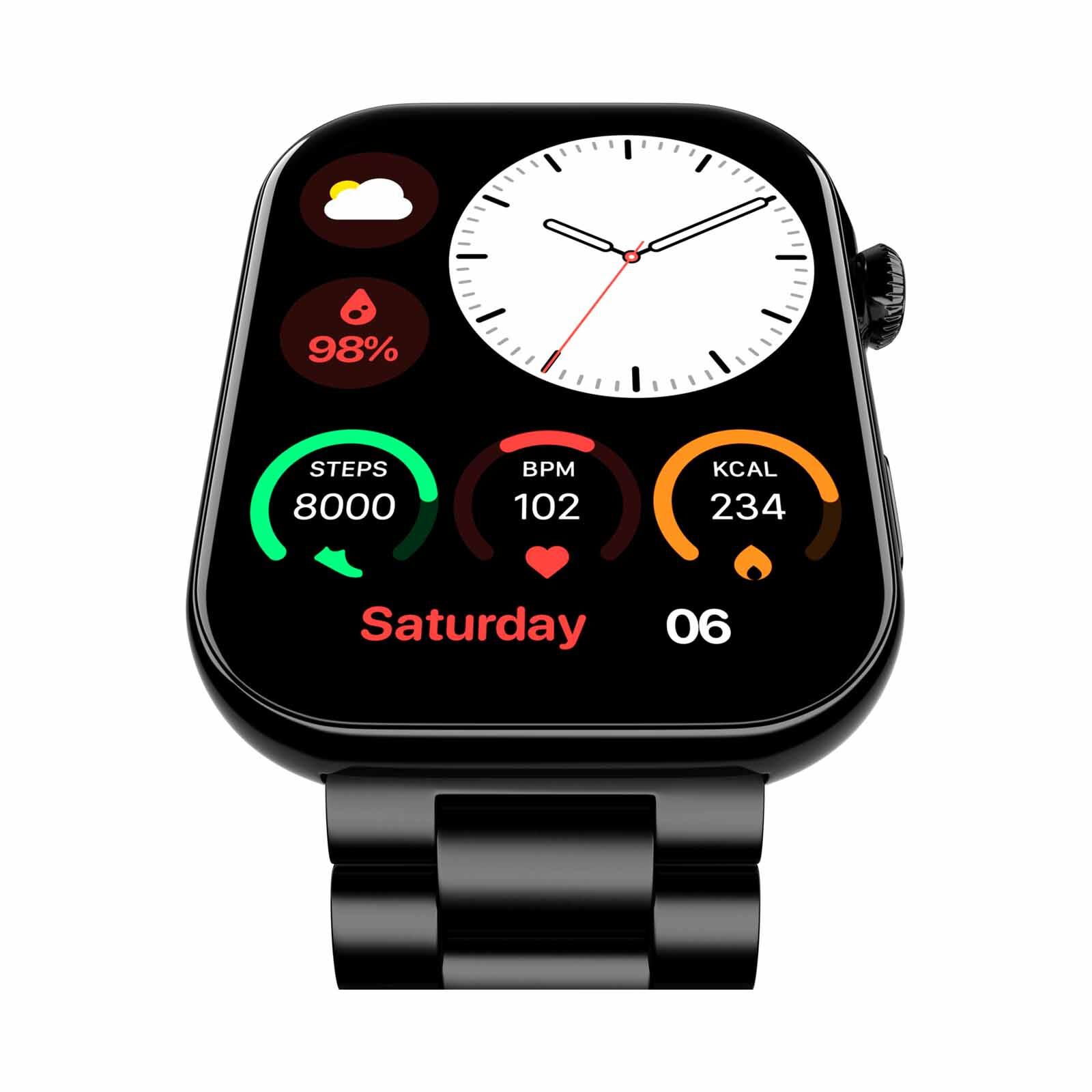 NOISE Colorfit Ultra 3 Smartwatch - Jet Black: Elite Edition WRB-SW-COLORFITULTRA3-MTL-BLK_BLK-image 2