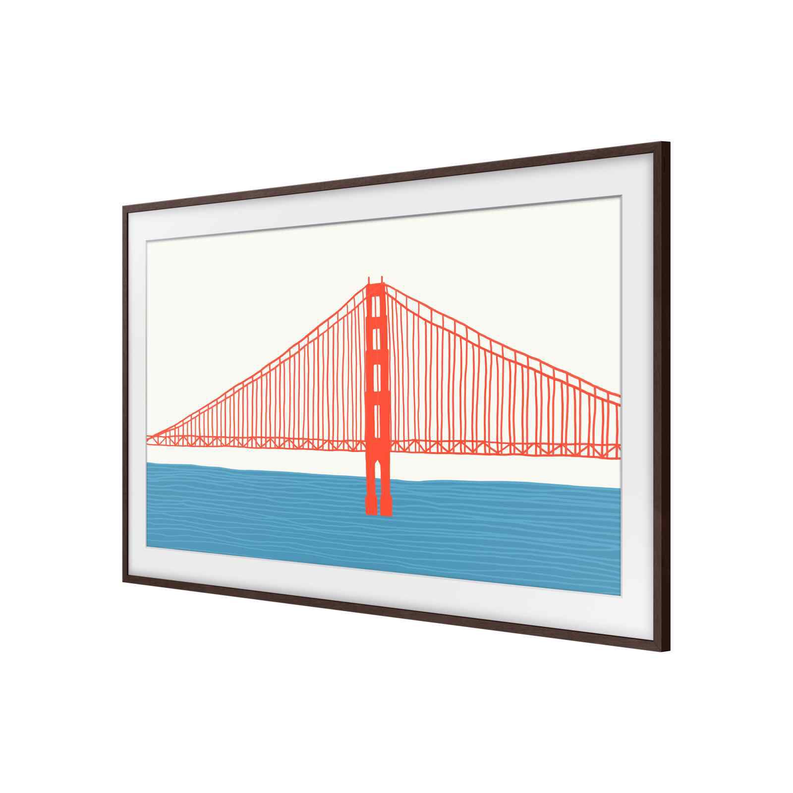 SAMSUNG 75in Brown Frame Bezel For Qa75ls03bakxxs VG-SCFA75BWBRU (BROWN)-image 2