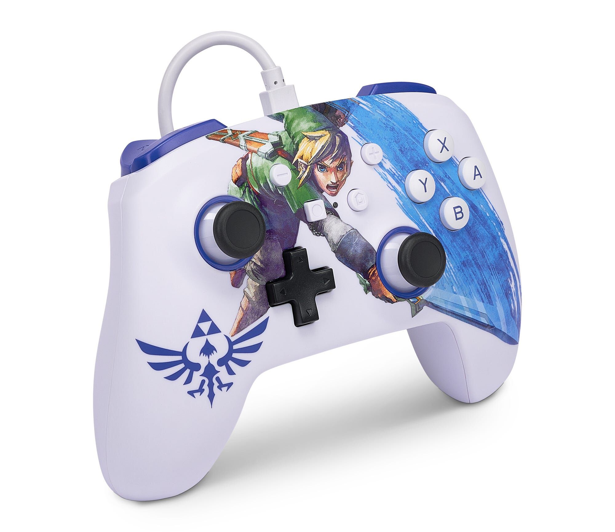 POWERA Nsw Enwired Controller Zelda Master Sword Atck 1526548-01-image 2