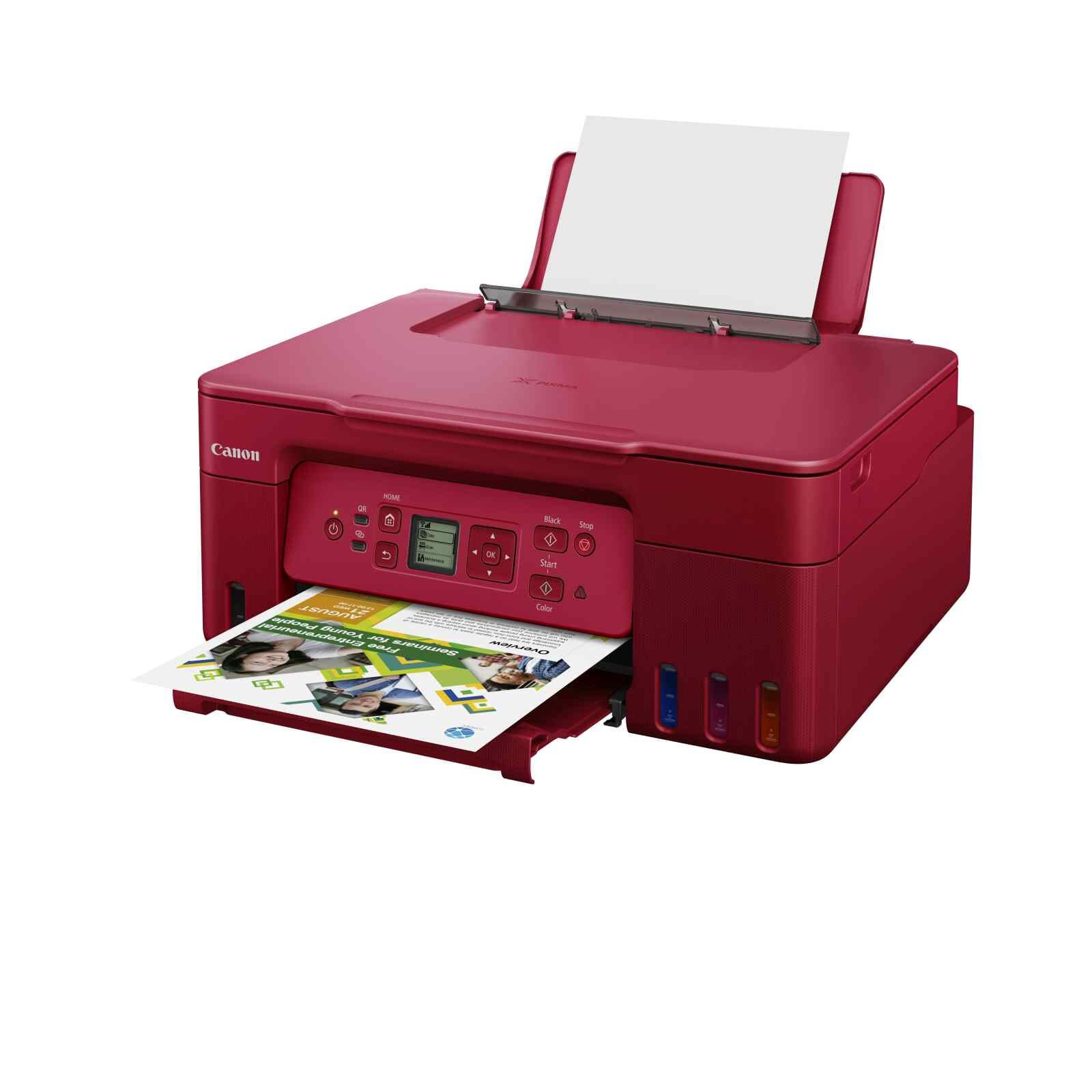 CANON All In One Inkjet Printer G3770 RED-image 4