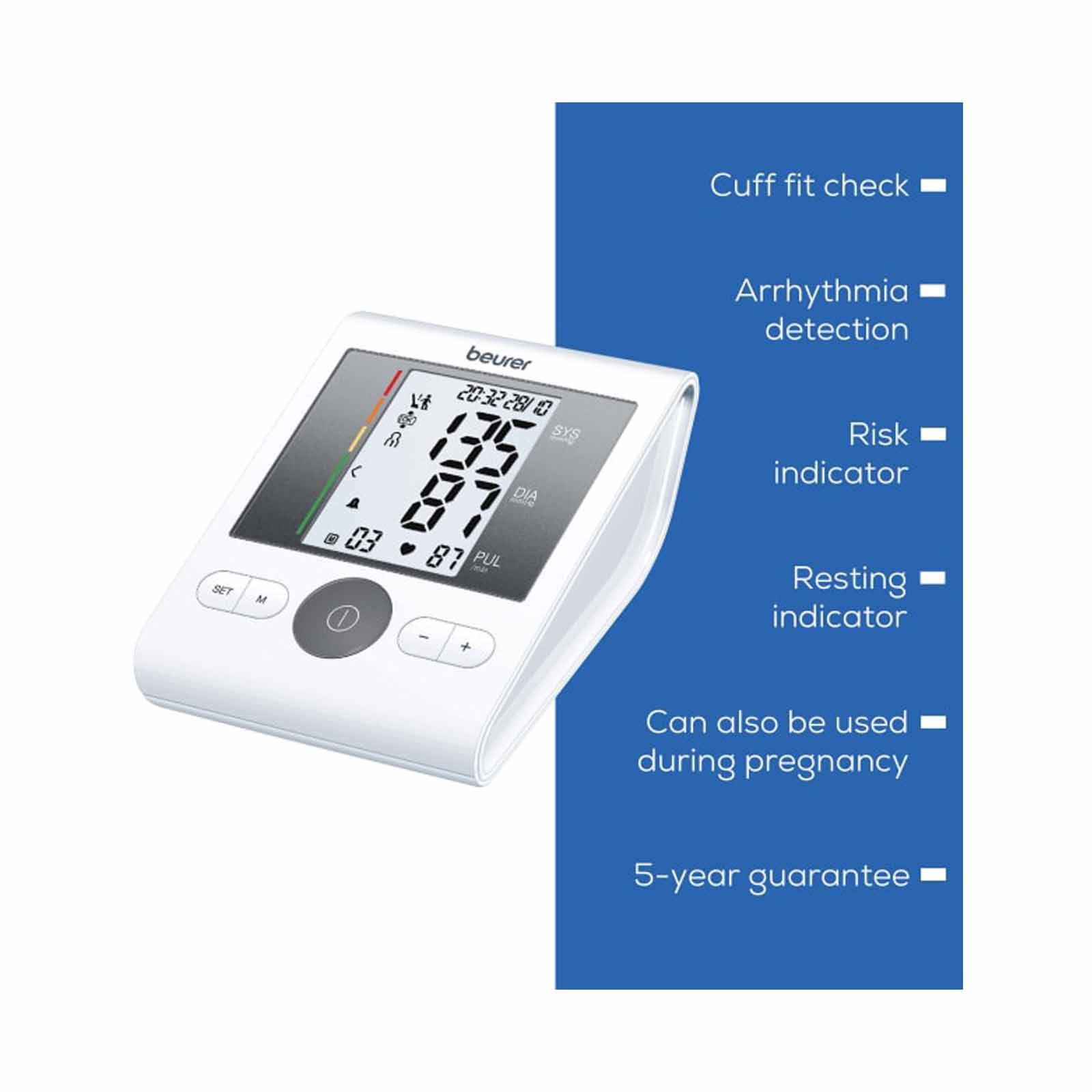 BEURER Upper Arm Blood Pressure Monitor BM 28-image 3