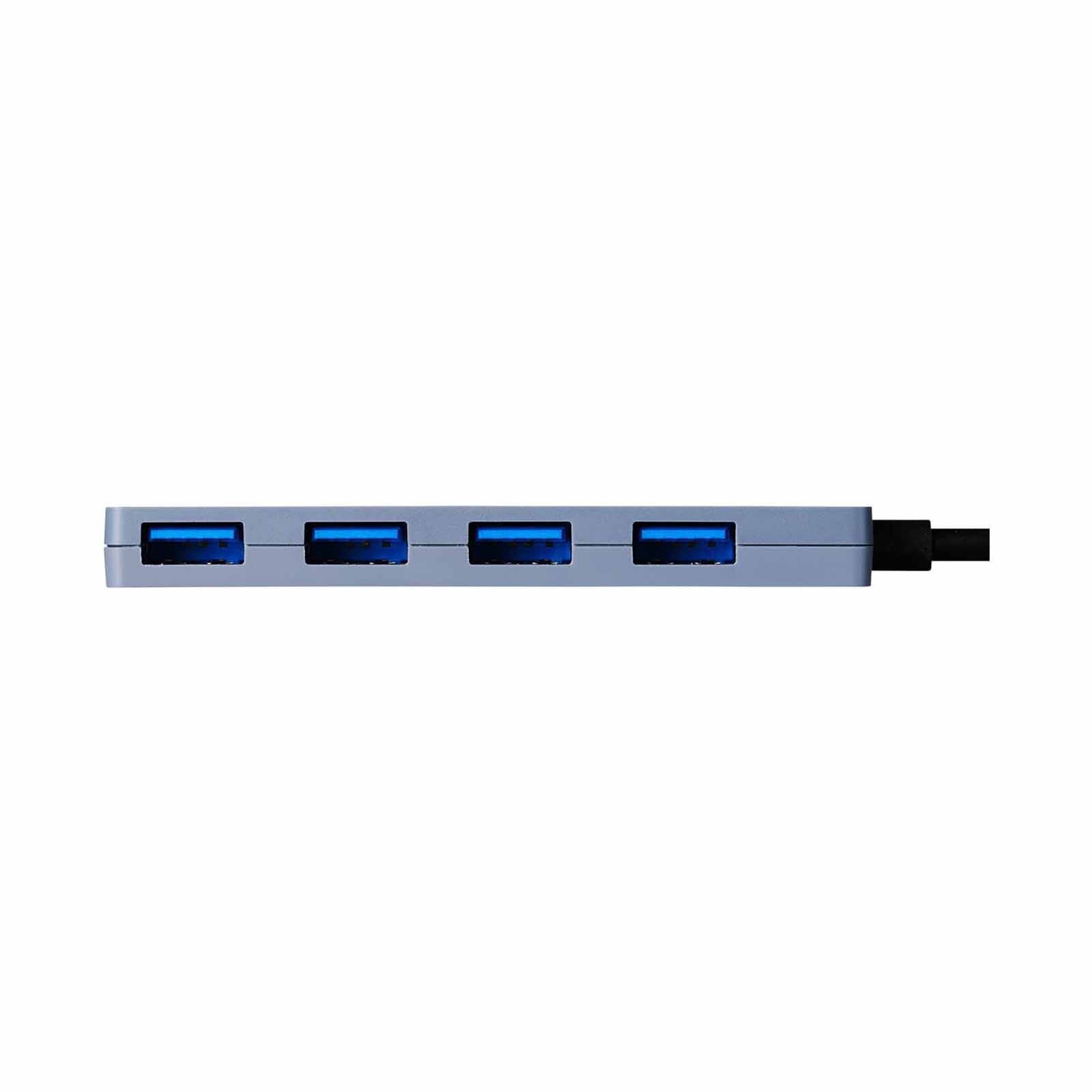 ELECOM Usb C 4 Ports Usb 5gbps(usb3.2 Gen1) Nv U3HC-H040NV-image 4