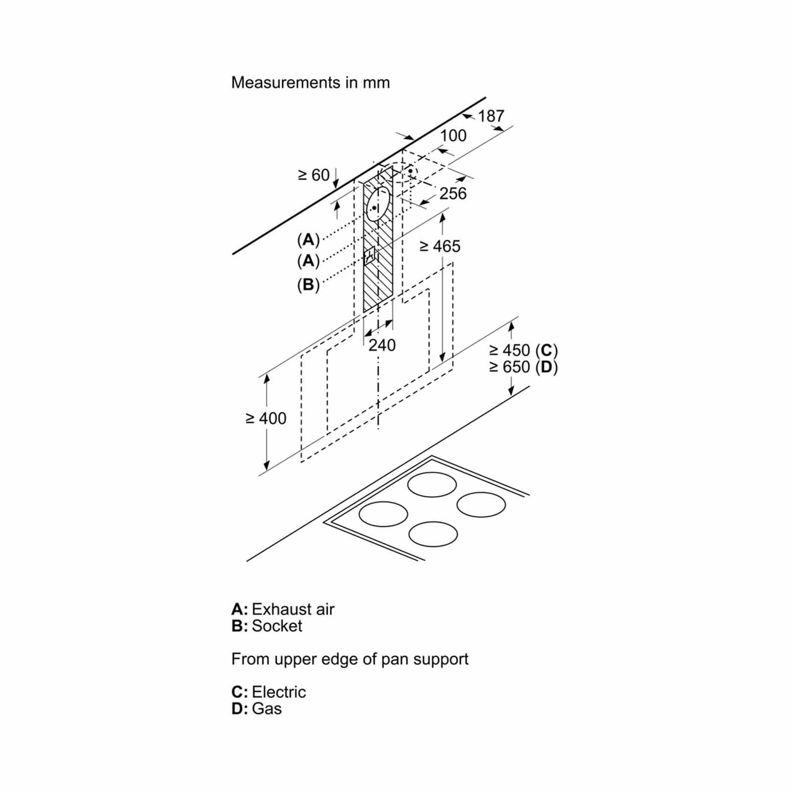 BOSCH Wall-mounted Hood (90cm) (exclude Installation) DWK98PR60B-image 10