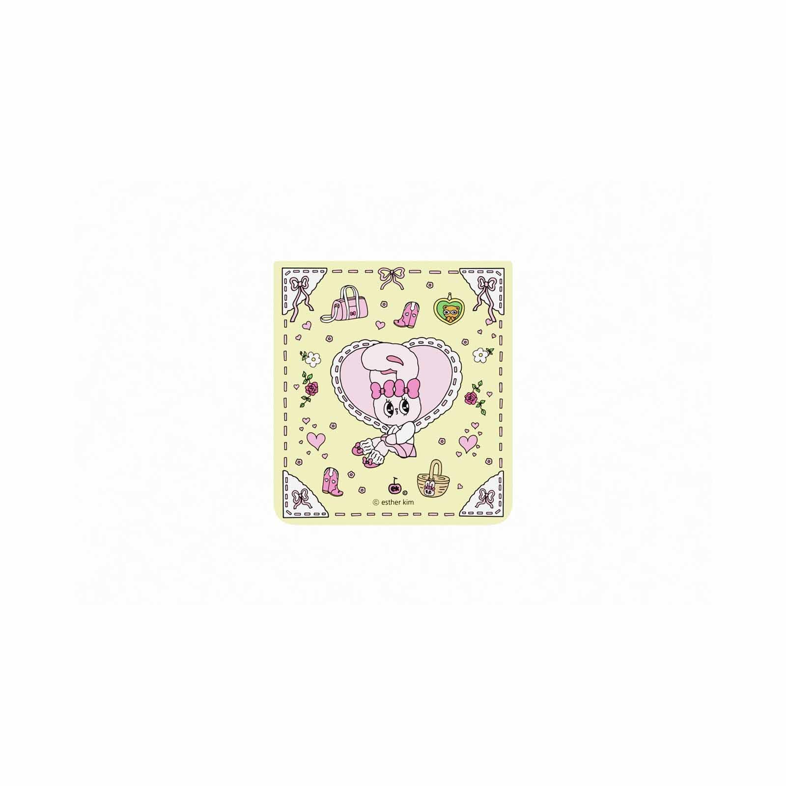 SAMSUNG Galaxy Z Flip7 Flipsuit Case With Card Esther Bunny Ribbon GP-FPF766HIBYW-image 3