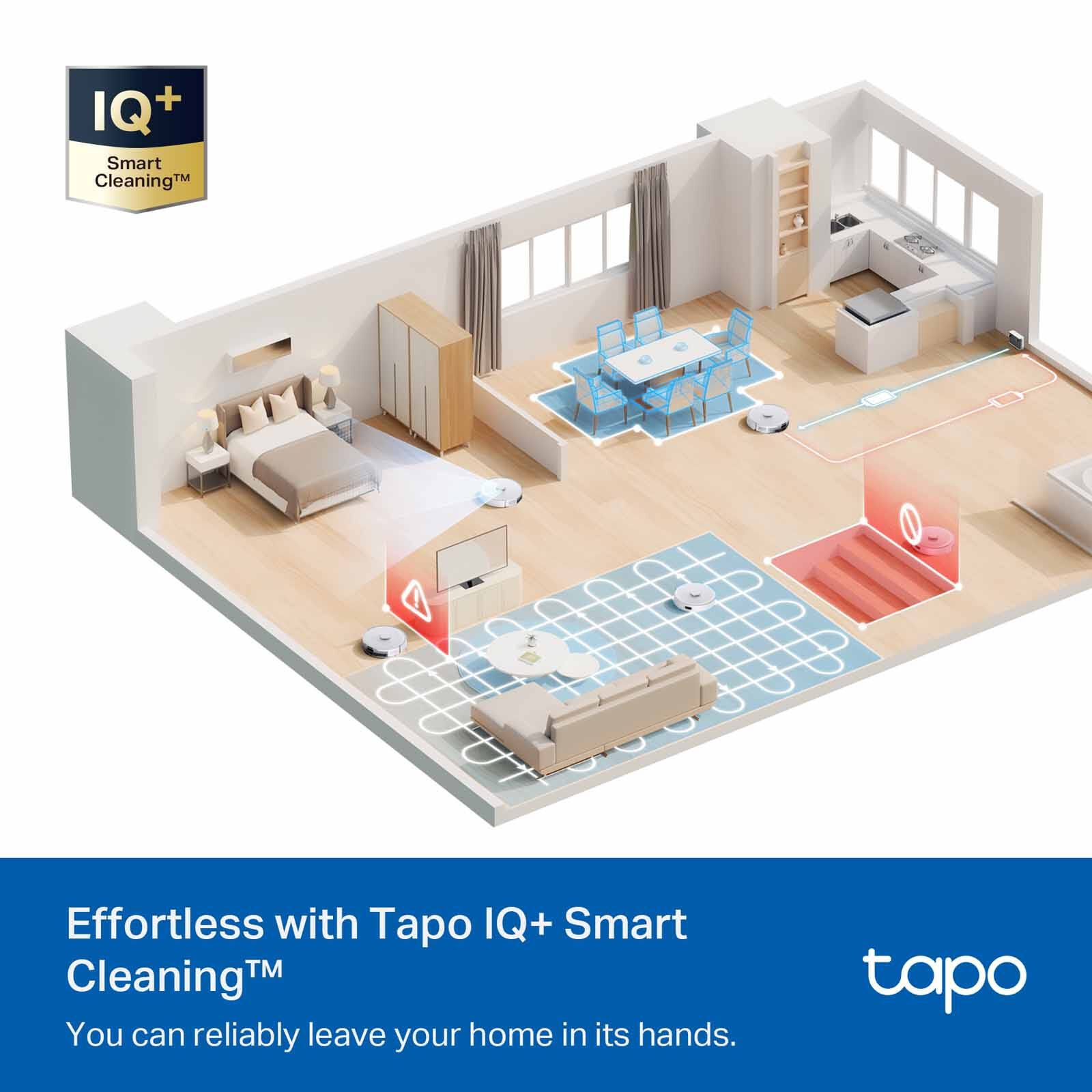 TP LINK Hyper Suction Robot Vacuum & Mop (5300pa) TAPO RV30 MAX-image 18