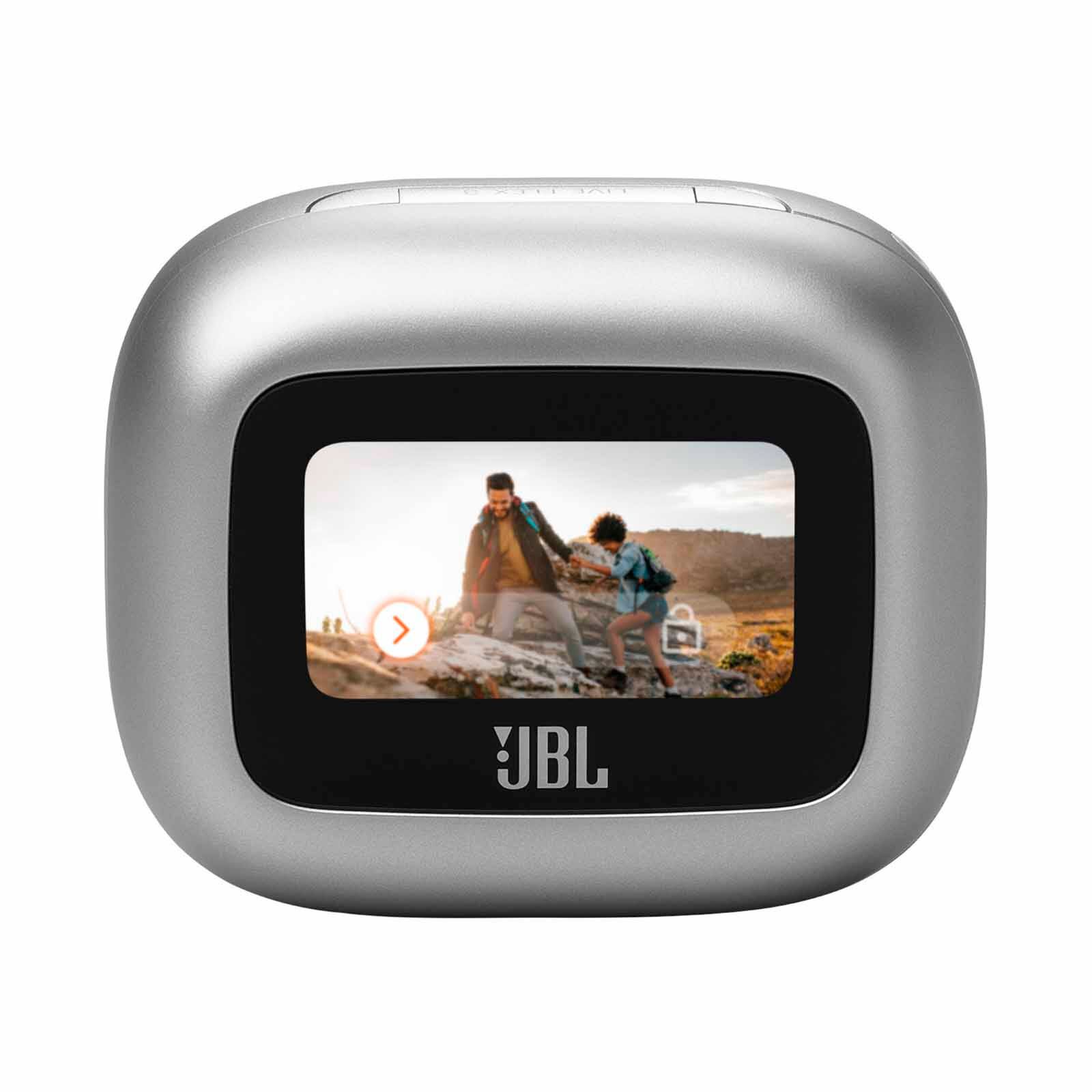 JBL True Wireless Noise Cancelling Earbuds LIVE FLEX  3 SILVER-image 4