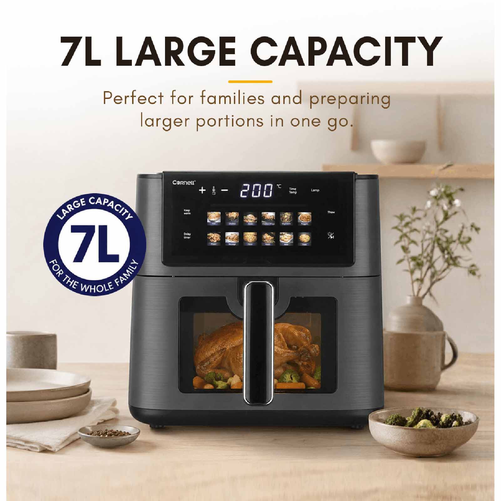CORNELL Air Fryer (7.0l) CAFS77L-image 5