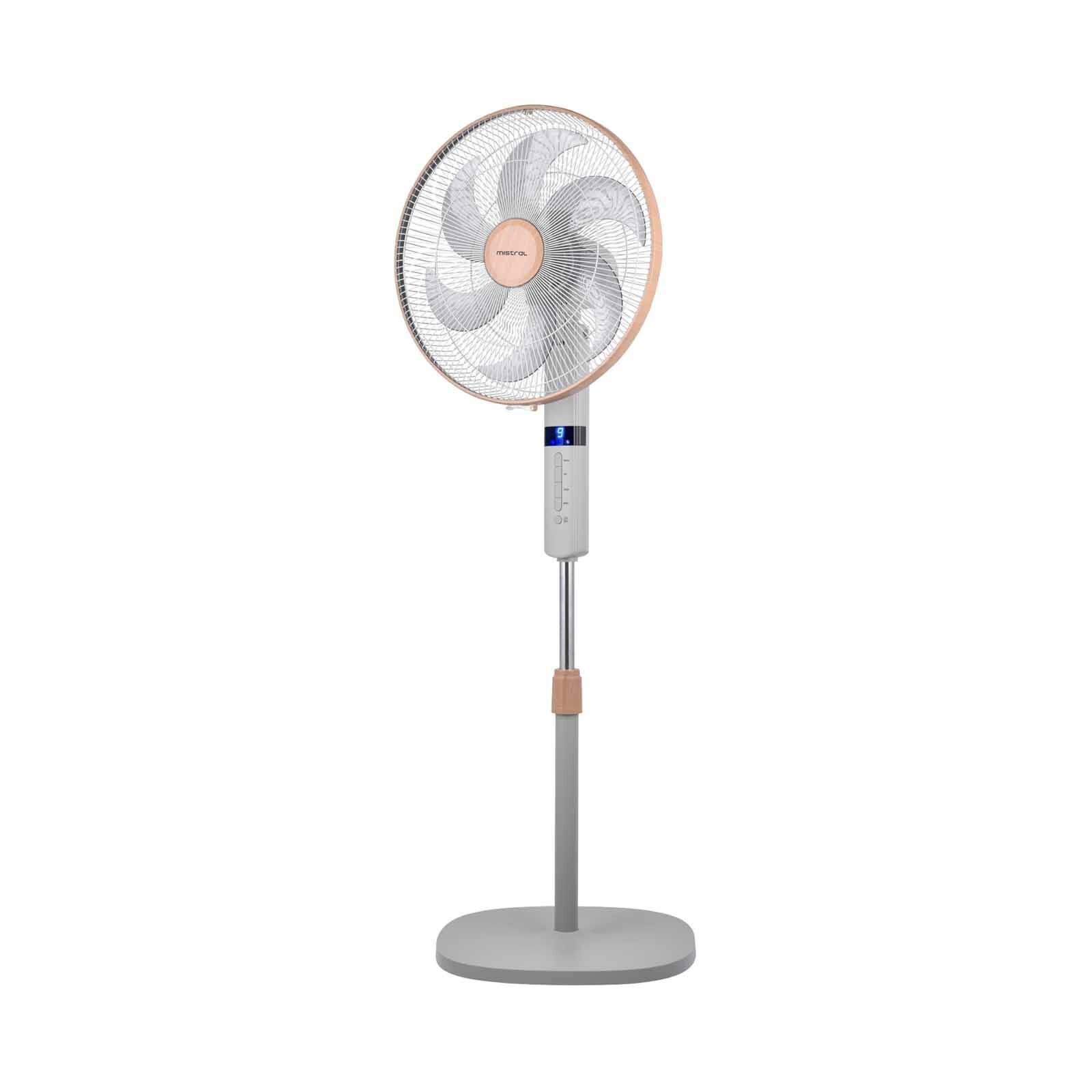 MISTRAL 16 In Dc Stand Fan With Remote Control (wood-grey) MSF1653DR-WG-image 5