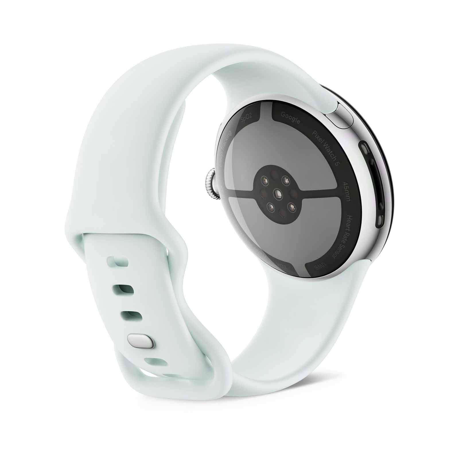 GOOGLE Pixel Watch 5 45mm Wifi Silver, Fog Band GA10892-US-image 4