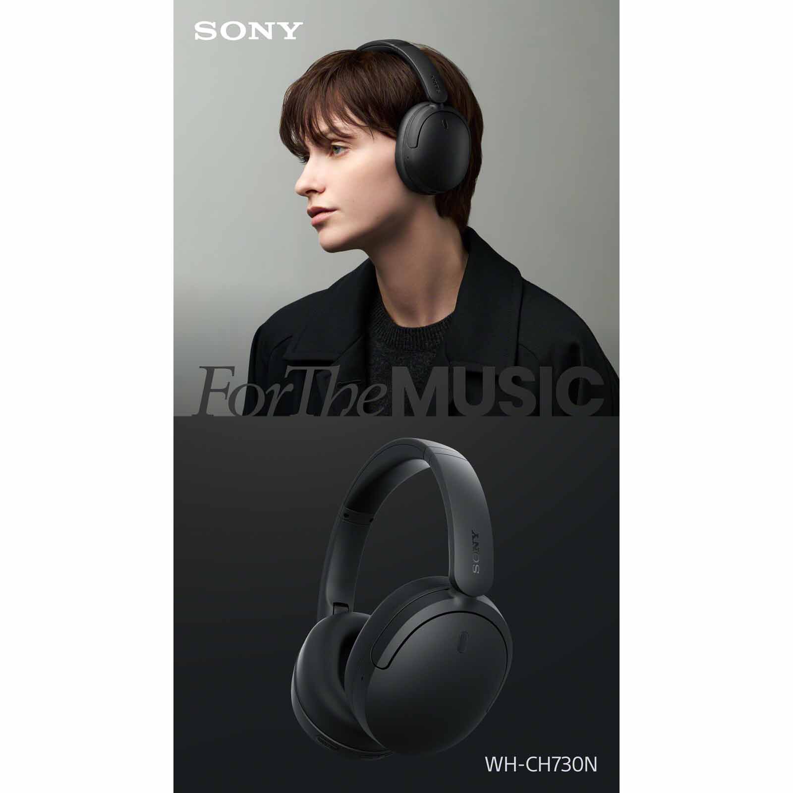 SONY Wireless Noise Cancelling Headphone (black) WH-CH730N/BCE-image 8