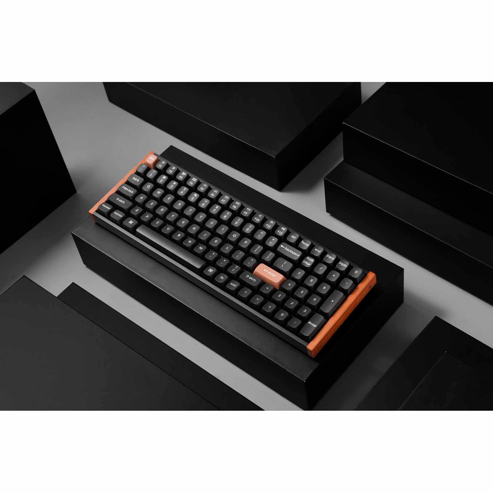KEYCHRON K4 He Wireless Magnetic Switch Custom Keyboard, 96% 104 Key, Black Full Assembled, Rgb, Hot-swap, Ha KYCN-K4H-F1-image 3