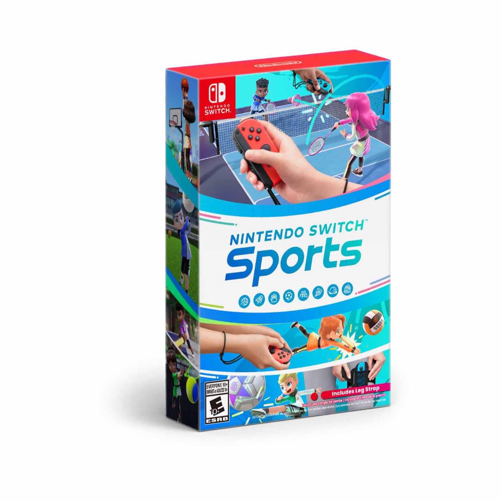 NINTENDO Switch Sports With Leg Strap NTD-HAC-R-AS8SA-MSE-image 1