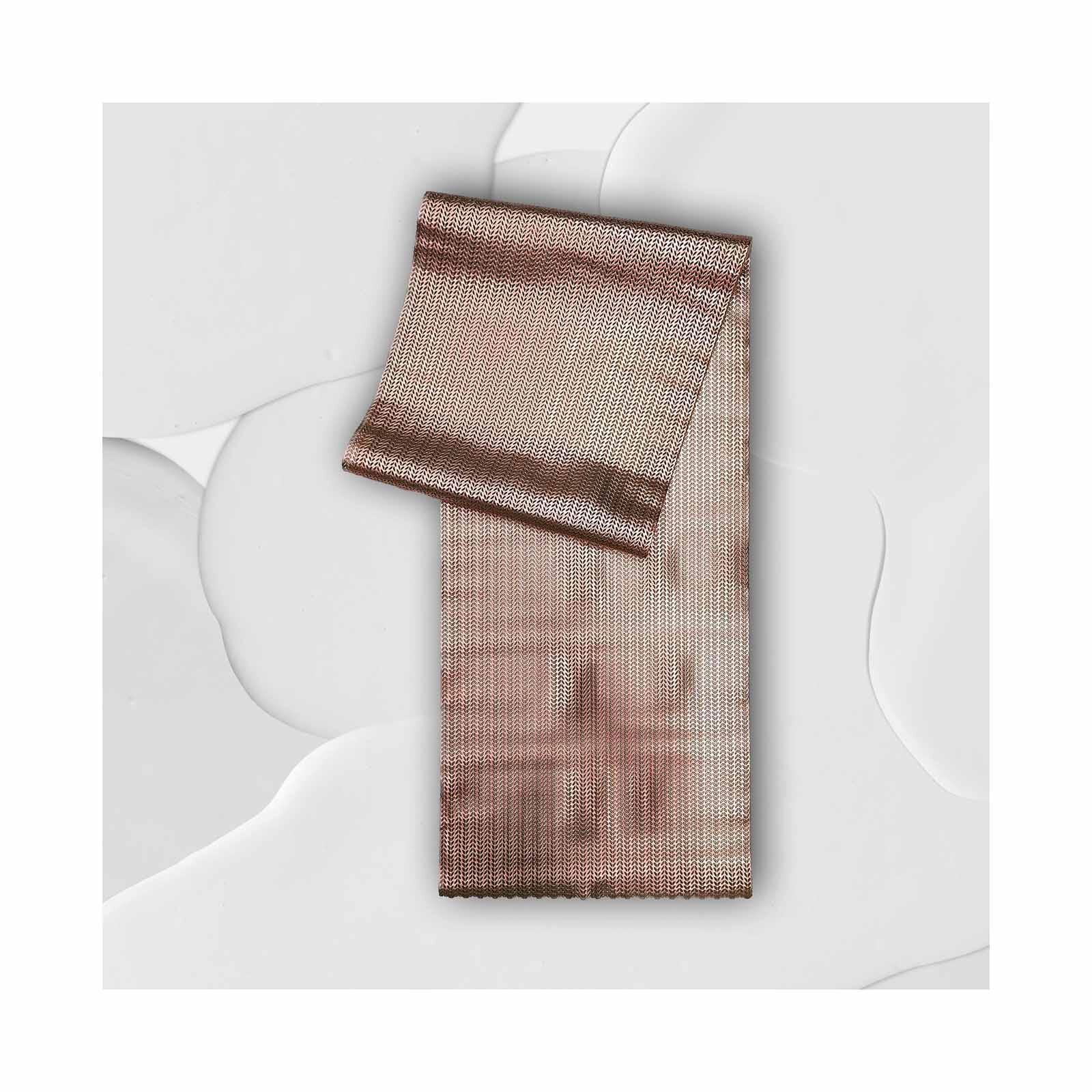 RAPEE Lattice Tablerunner Bronze (online) LATTITRBRZ-image 1