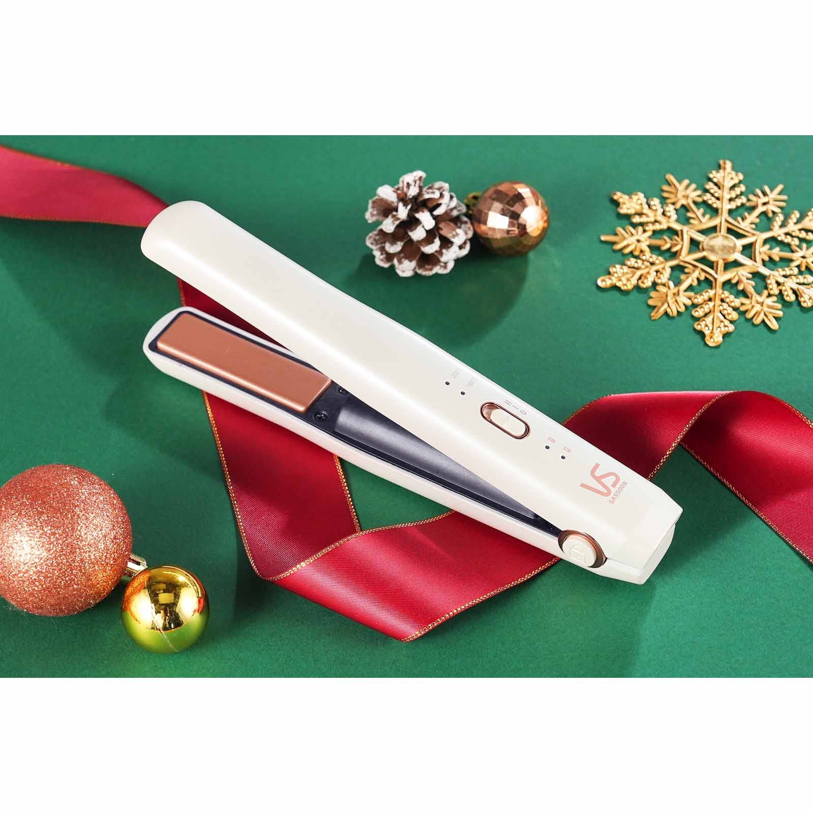 VS Rechargeable Straightener New Usb-c - White VSU0510WH-image 6