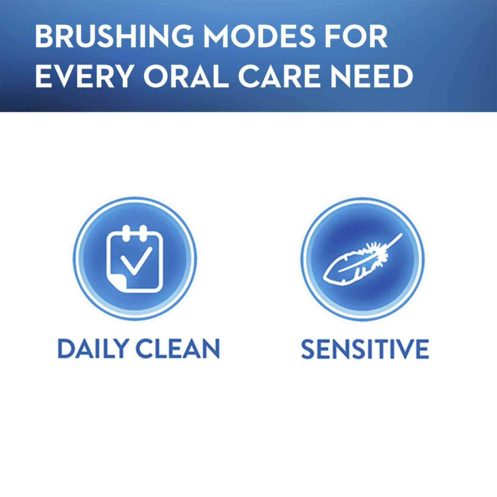 ORAL-B Pro 2000 Rechargeable Toothbrush D 501.513.2 BLUE (2000)-image 2