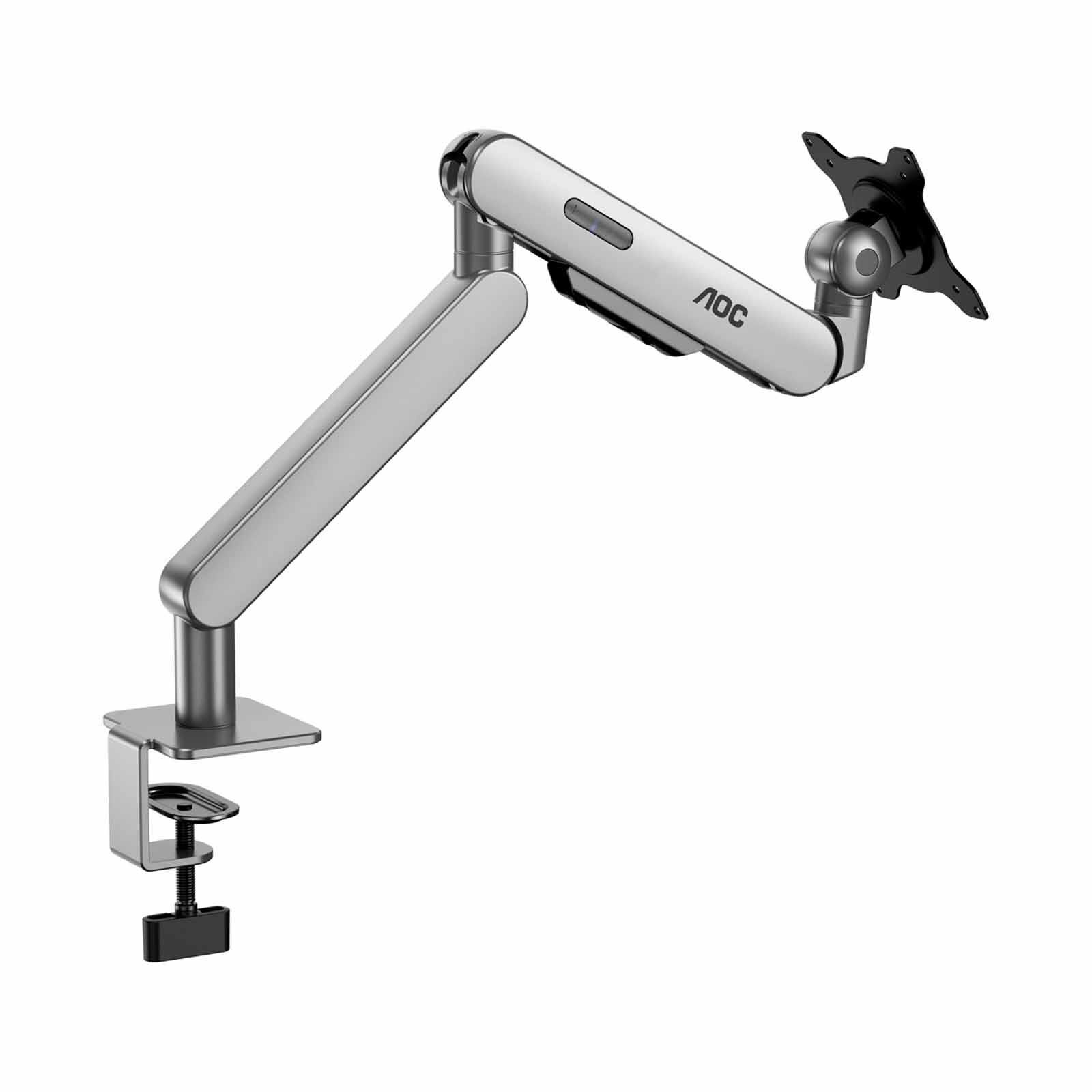 AOC Am400s Mechanical Gas Spring System Single Monitor Arm (silver) PHI-AM400S-image 2