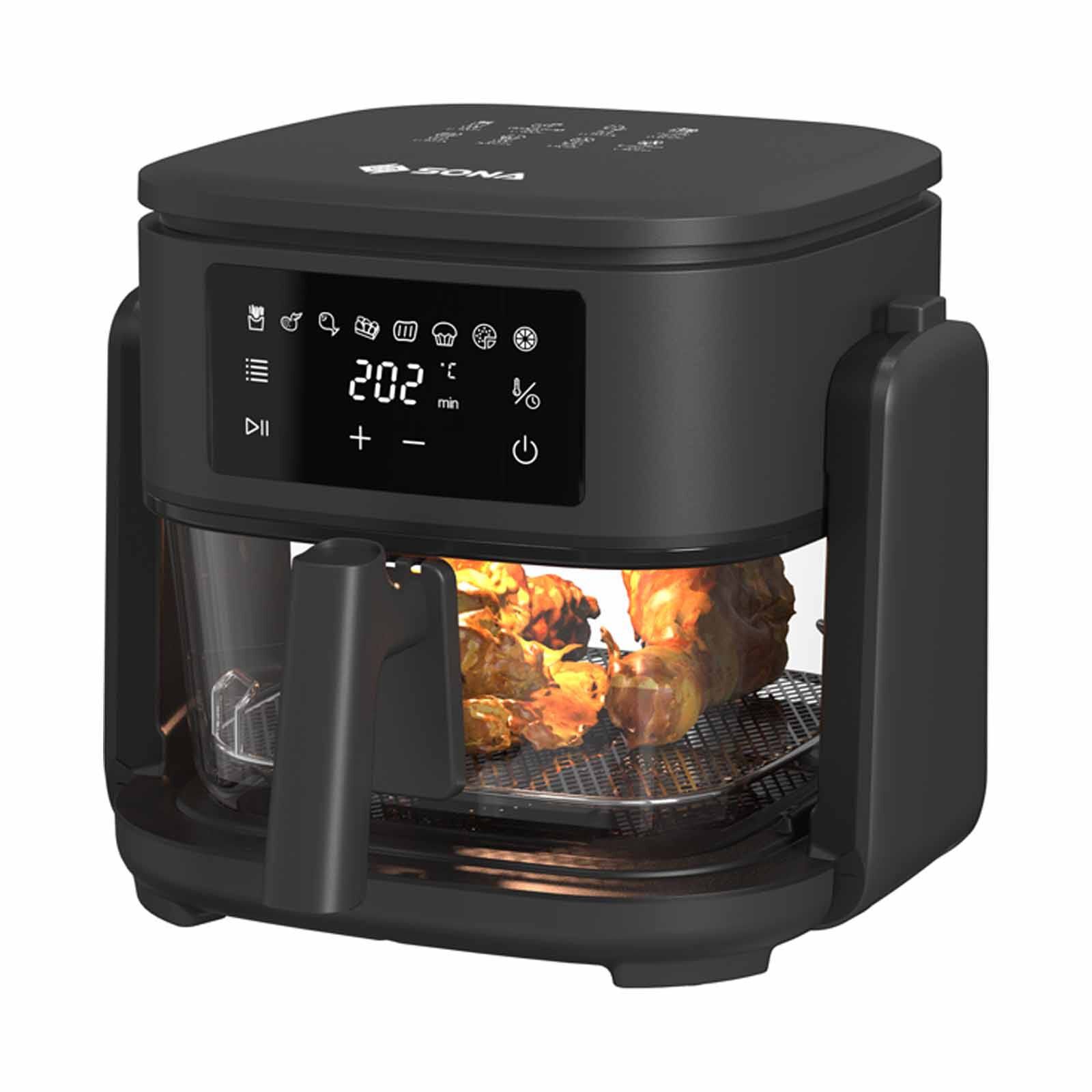 SONA 2-in-1 Digital Air Fryer Grill SFRG2773-image 2