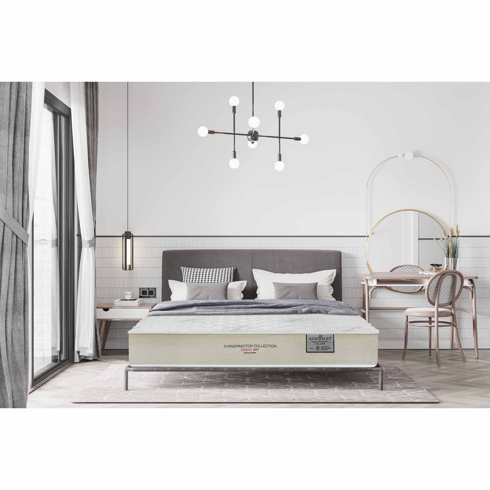 KINGKOIL Super Single Size Mattress W/ss193 Storage Divan And Headboard CHIROPRACTOR COLLECTION DEBYE-image 3