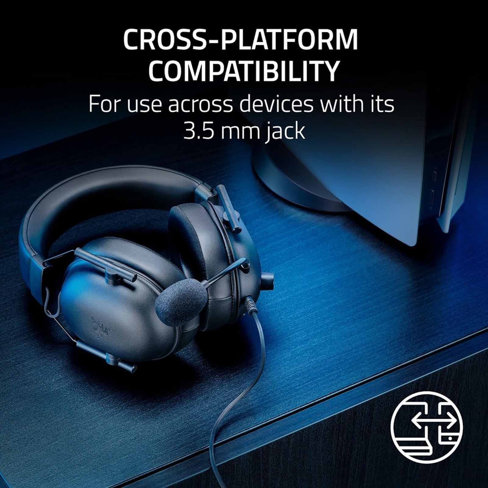 RAZER Blackshark V2 X (playstation Licensed) - Wired Console Esports Headset - Black - Nasa + Ap Packaging RZ04-03241000-R3UA-image 4