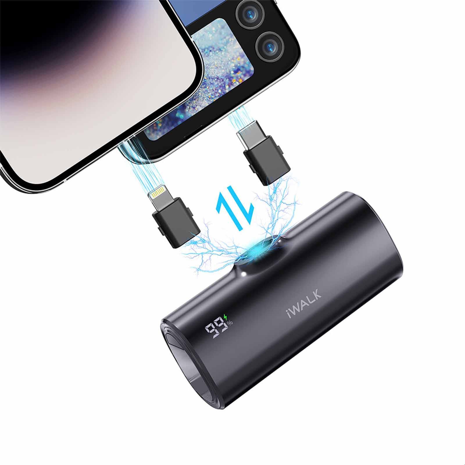 IWALK Linkpod X 5000mah 20w Fast Charge Black (made For Iphone) LPX001-001A-MFI-image 2