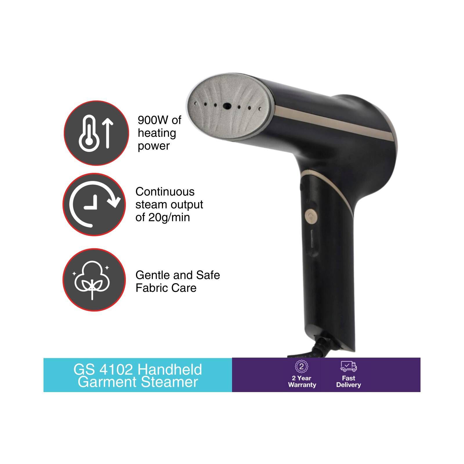 JOGEN Handheld Garment Steamer 800w GS 4102