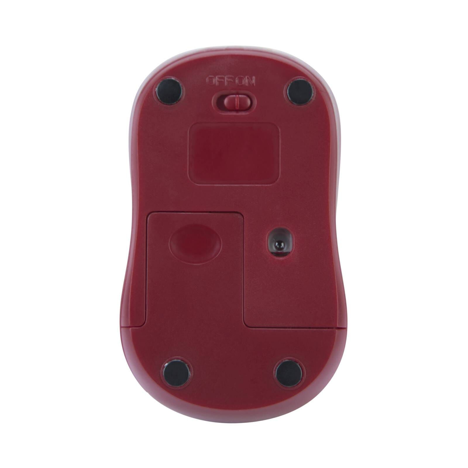 TARGUS W600 Wireless Optical Mouse (red) - Compact Size AMW60002AP-50-image 3