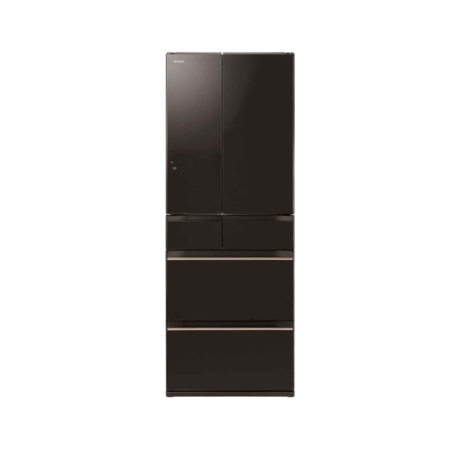 HITACHI 6 Dr Fridge (475l) - Black R-HW620RS-XK-image 1