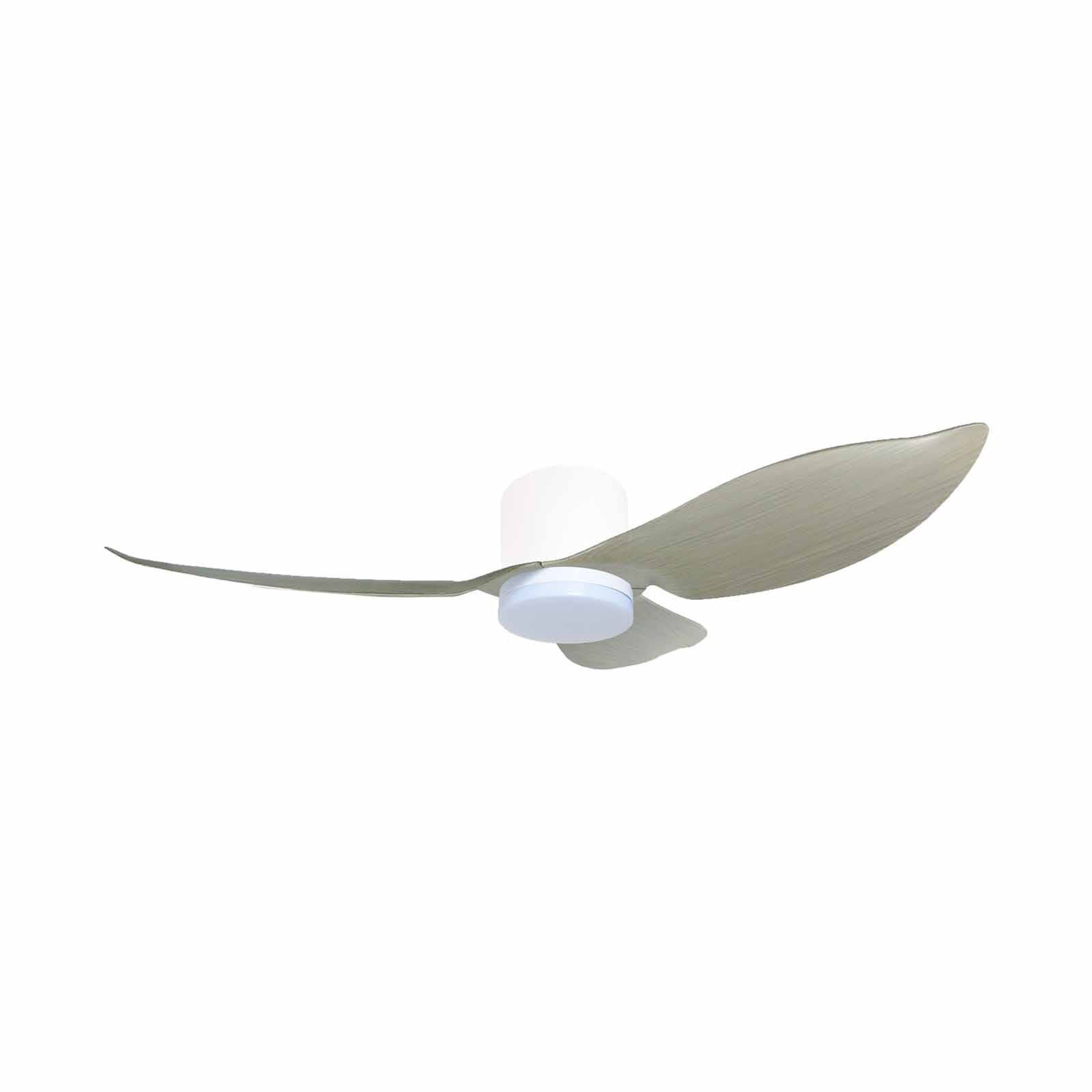 MISTRAL 36 In Solar36 3-blades Ceiling Fan (wood/white) SOLAR36-WD/WH-image 1