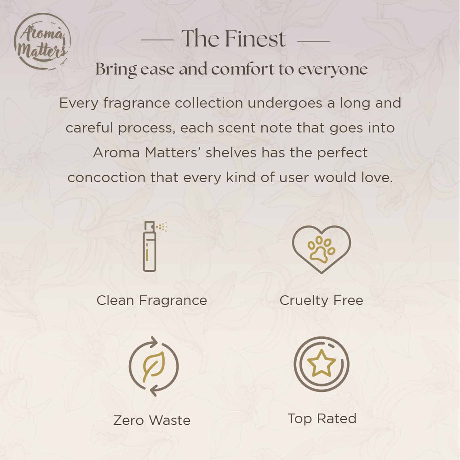 AROMA MATT Clean Cotton Reed Diffuser 8.45 Fl.oz (250ml) BOTTLE250-CLEAN COTTON-image 4