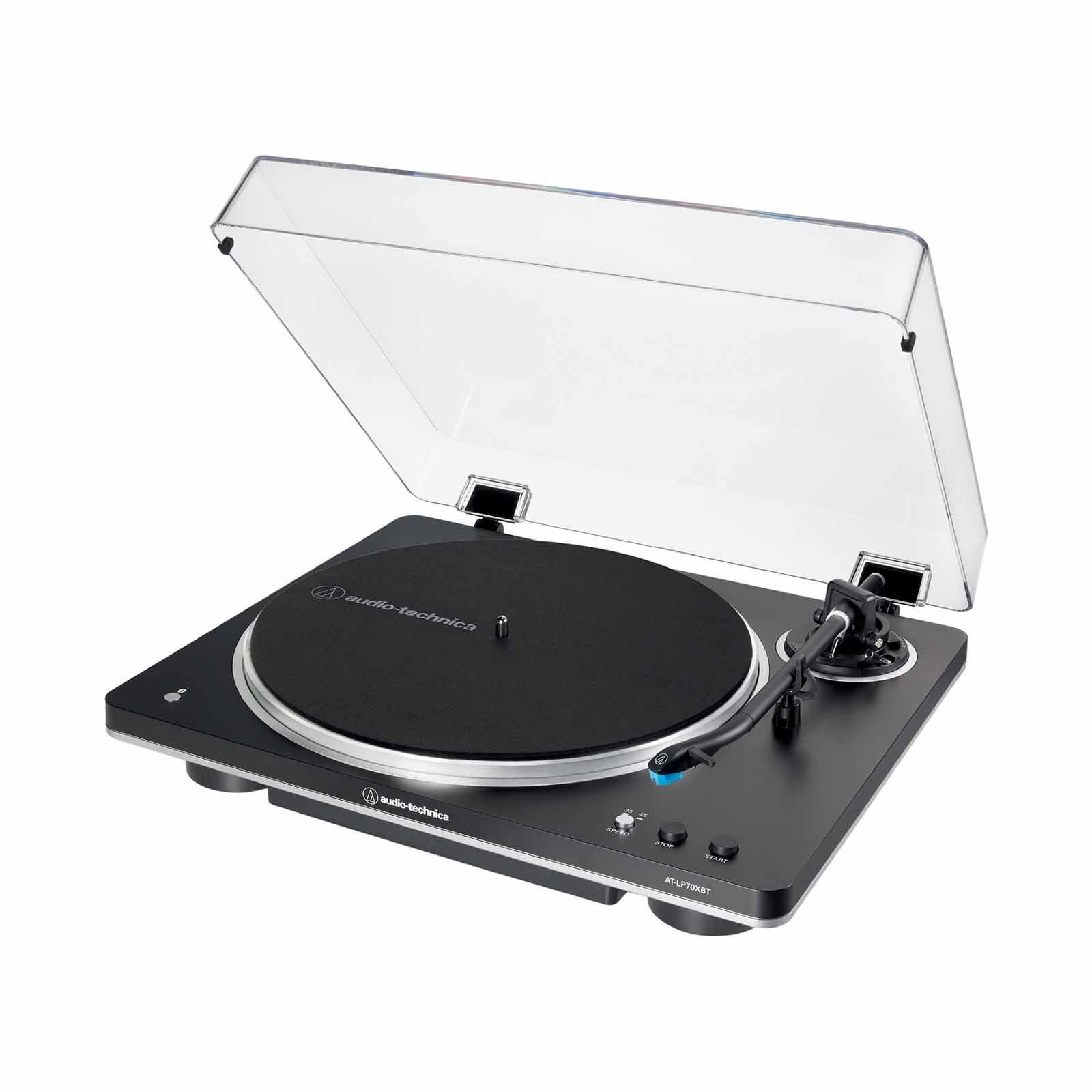 AUDIO TECH Fully Automatic Wireless Belt-drive Turntable AT-LP70XBT BS-image 4