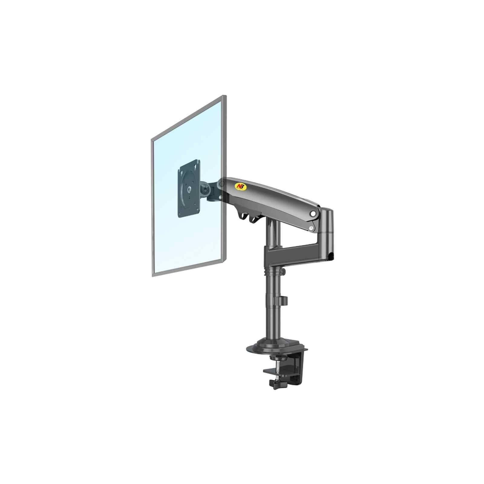 NORTHBAYOU Monitor Arm Bracket (single) Fit 17in - 30in Hold 2 - 9kg H100 MATTE CHARCOAL